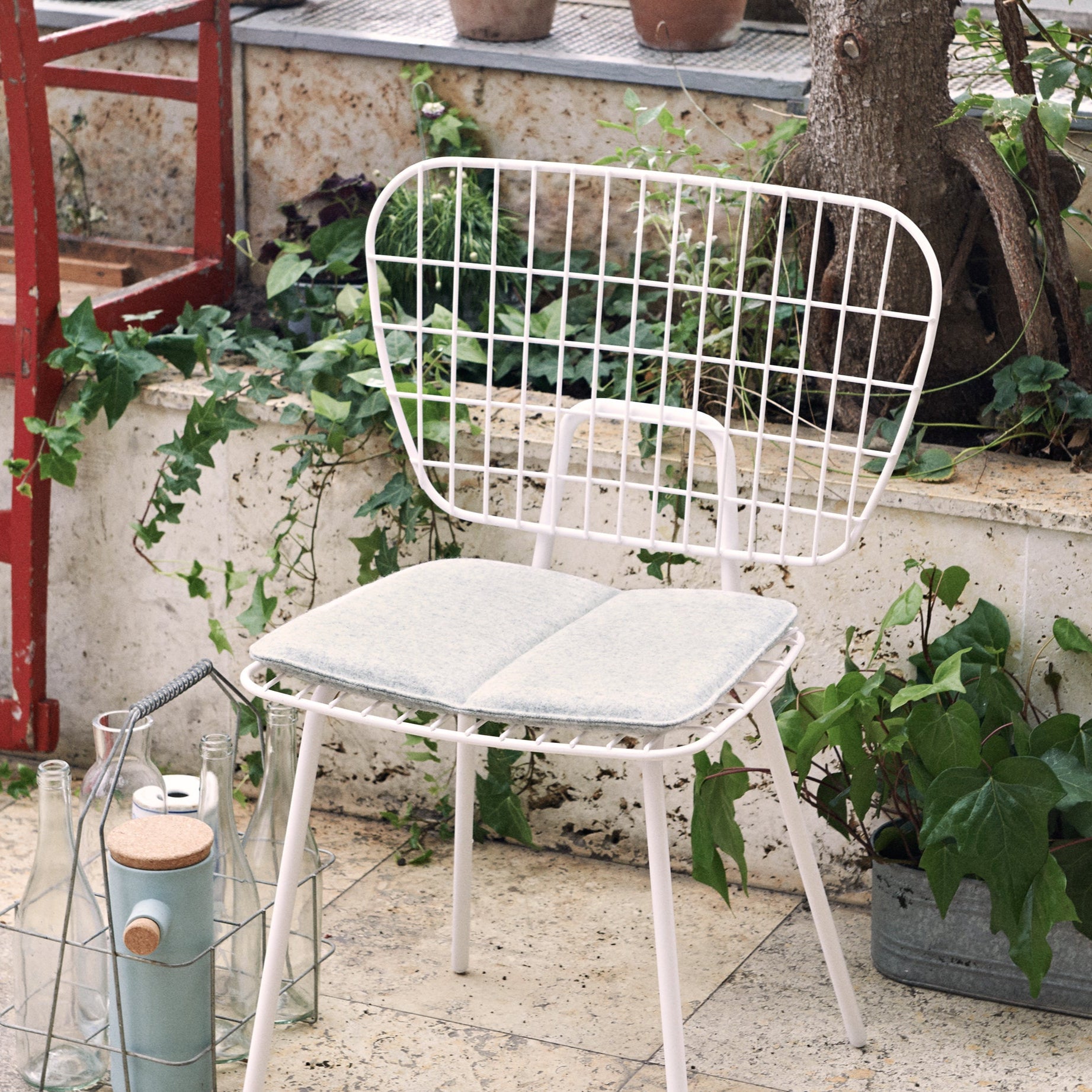 WM String Dining Chair Outdoor