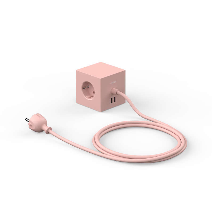 Avolt Square 1 - Verlängerungskabel mit USB