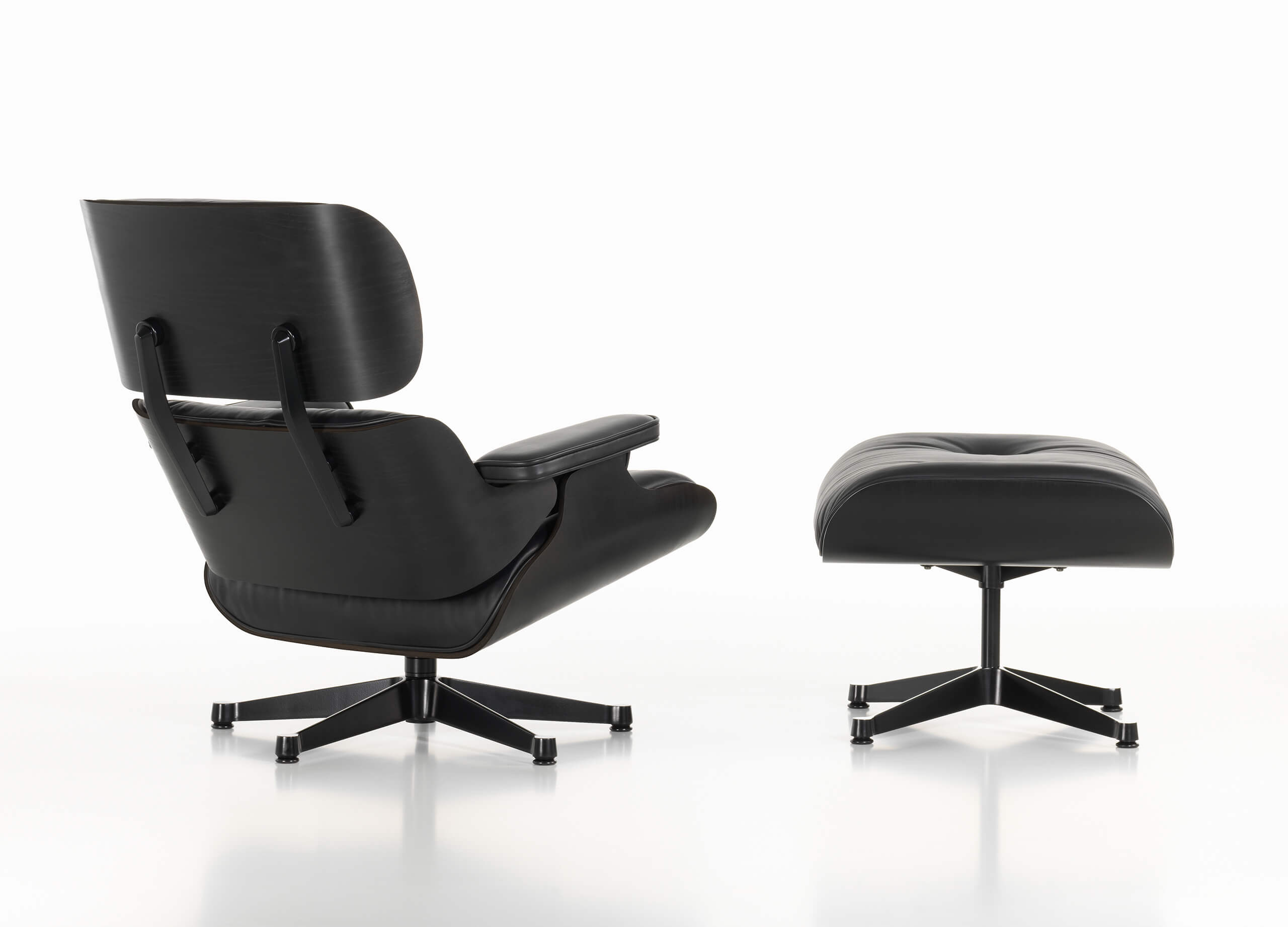 Lounge Chair & Ottoman | Black