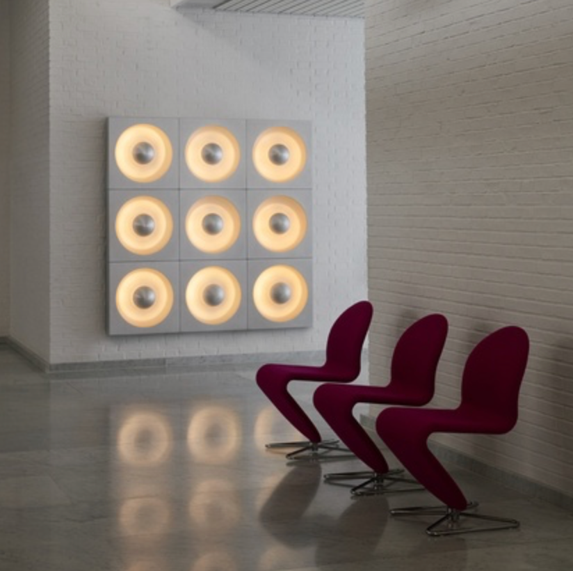 Wandleuchte Modell "Spiegel" | Panton