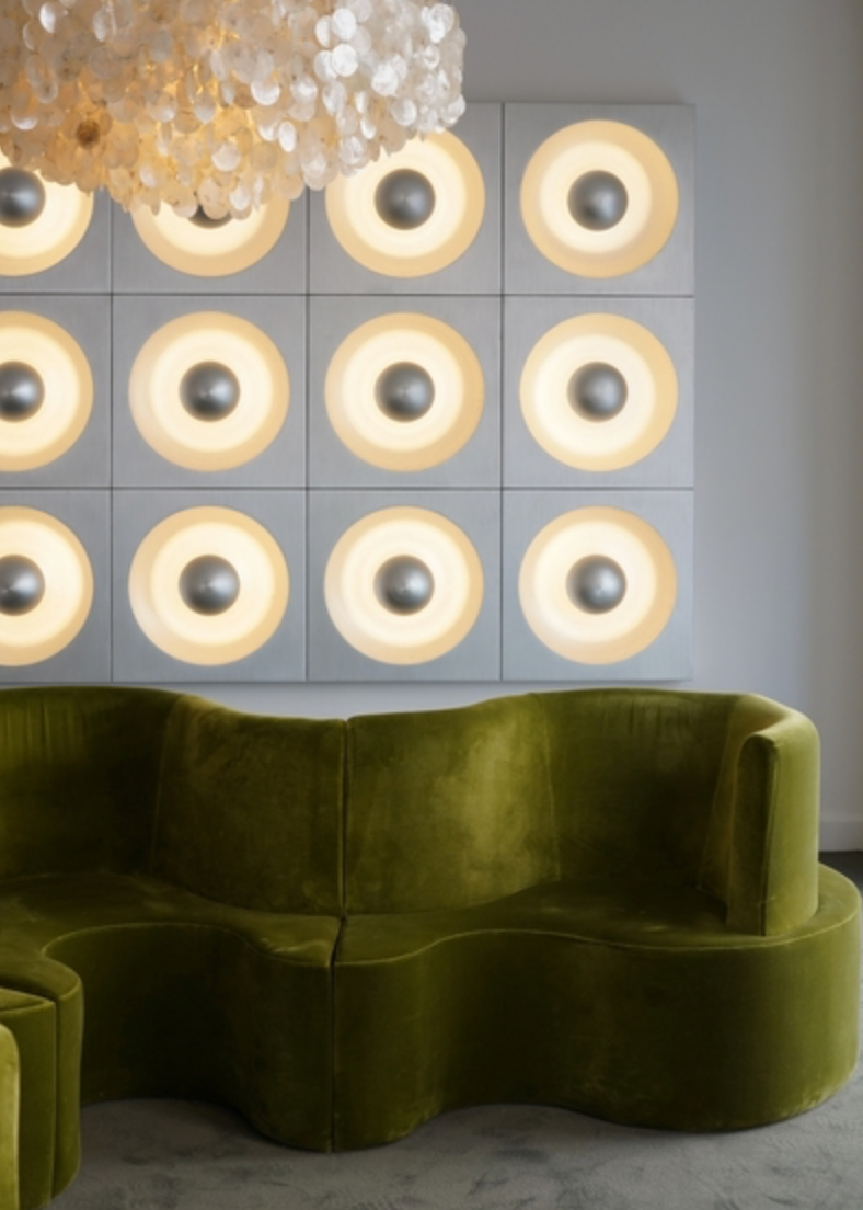Wandleuchte Modell "Spiegel" | Panton