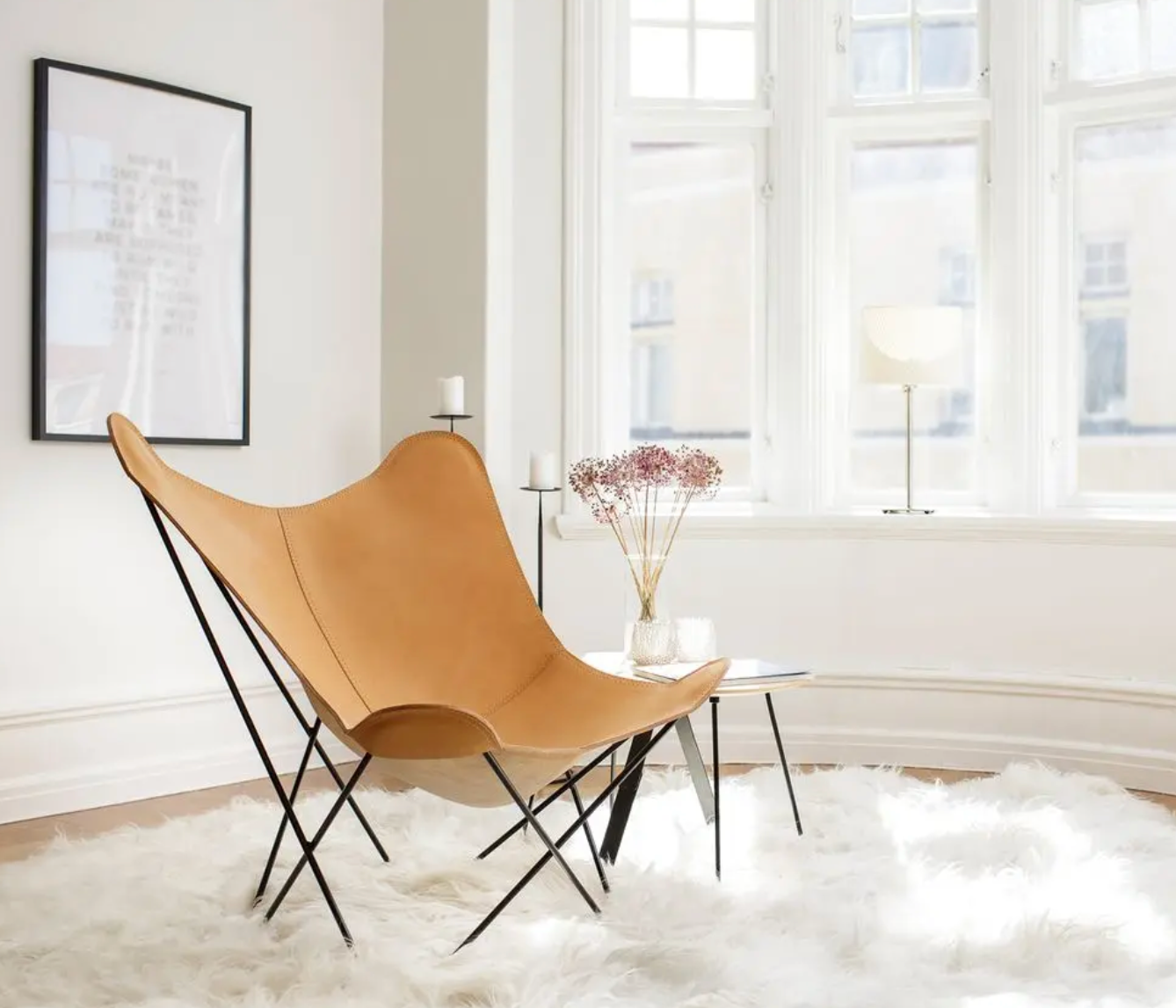 Cuero Butterfly Chair