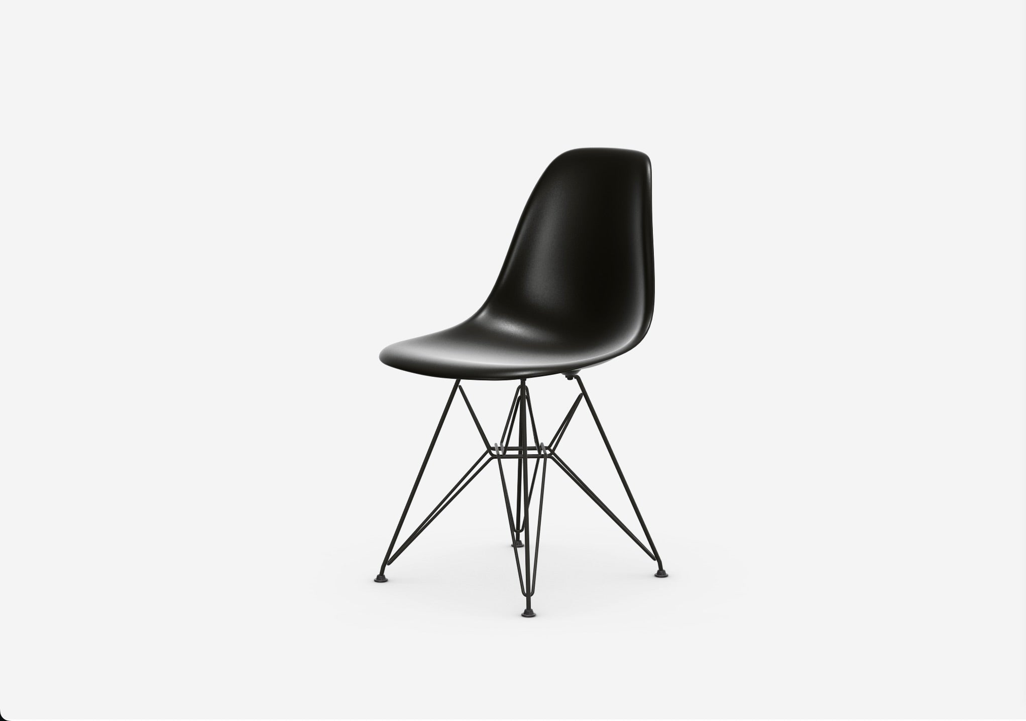 Eames Plastic Side Chair DSR
