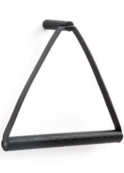 Black Towel Hanger – by Wirth | EKTA Handvaerk