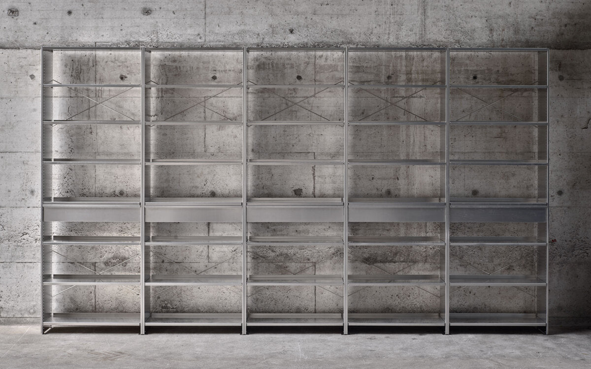 Modular Aluminium Regal | Lehni