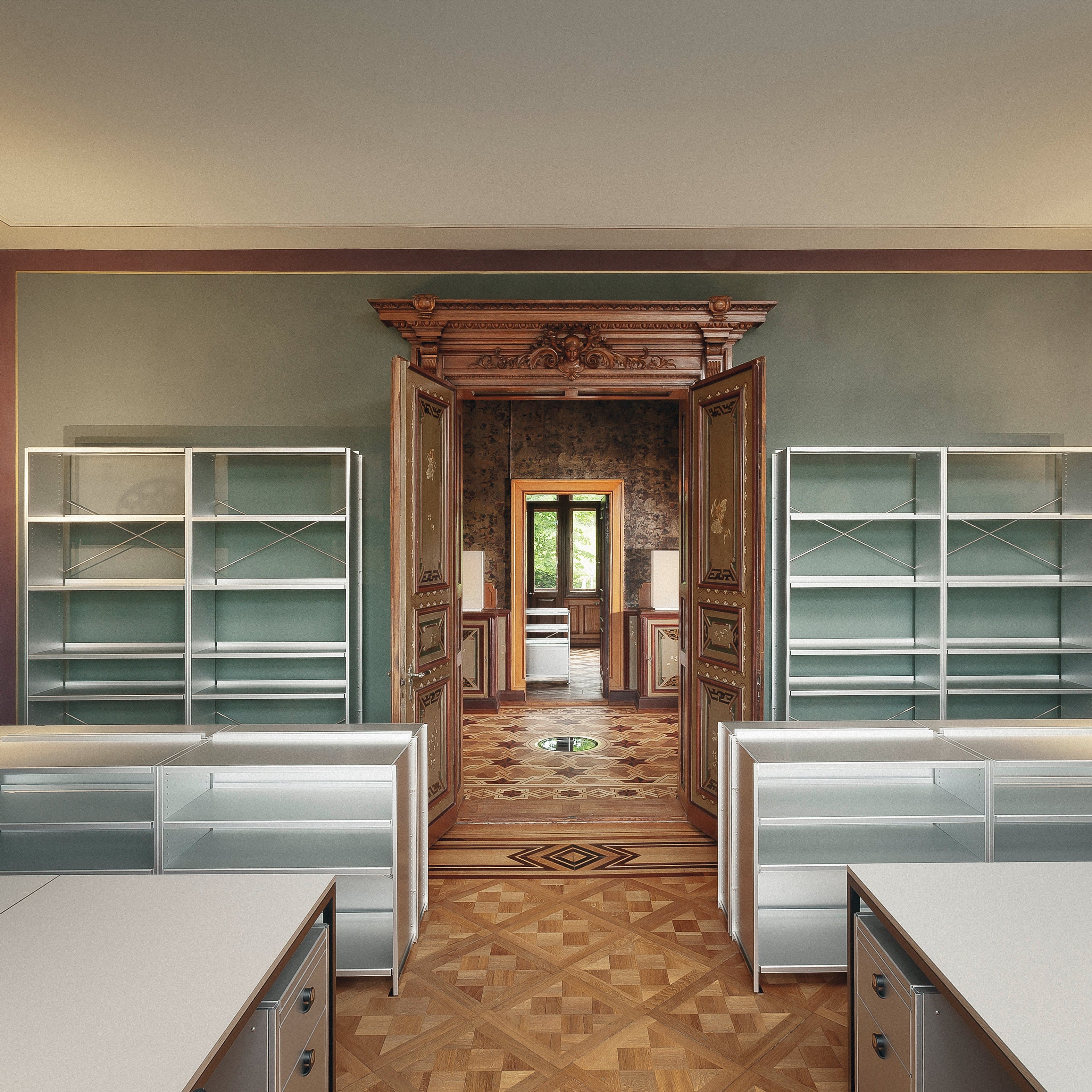 Modular Aluminium Regal | Lehni