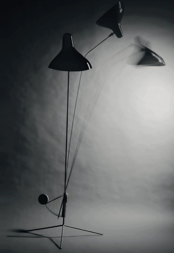 Mantis BS1 Stehlampe Dreibein-Fuss