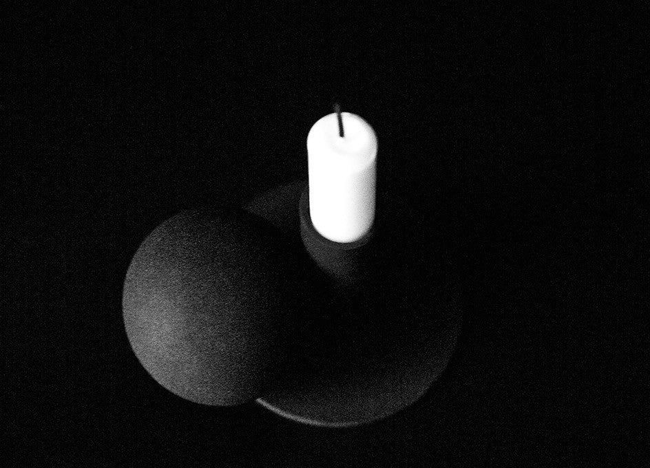 Optical Candle Holder | schwarz