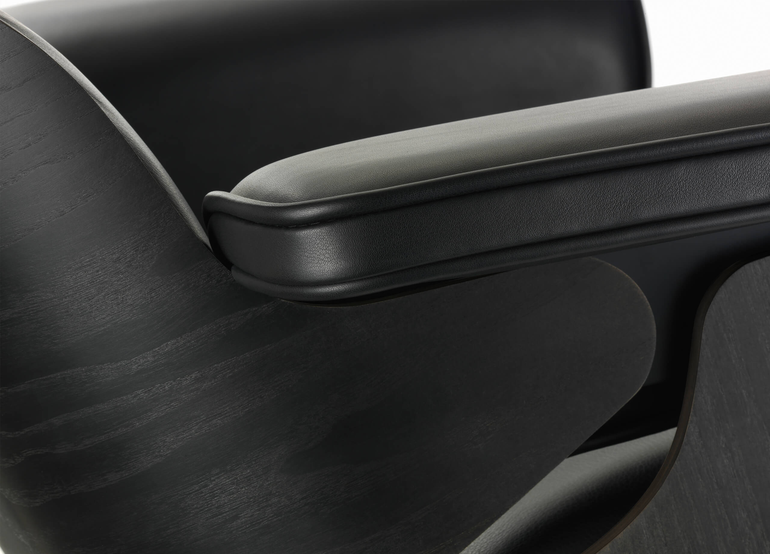 Lounge Chair & Ottoman | Black