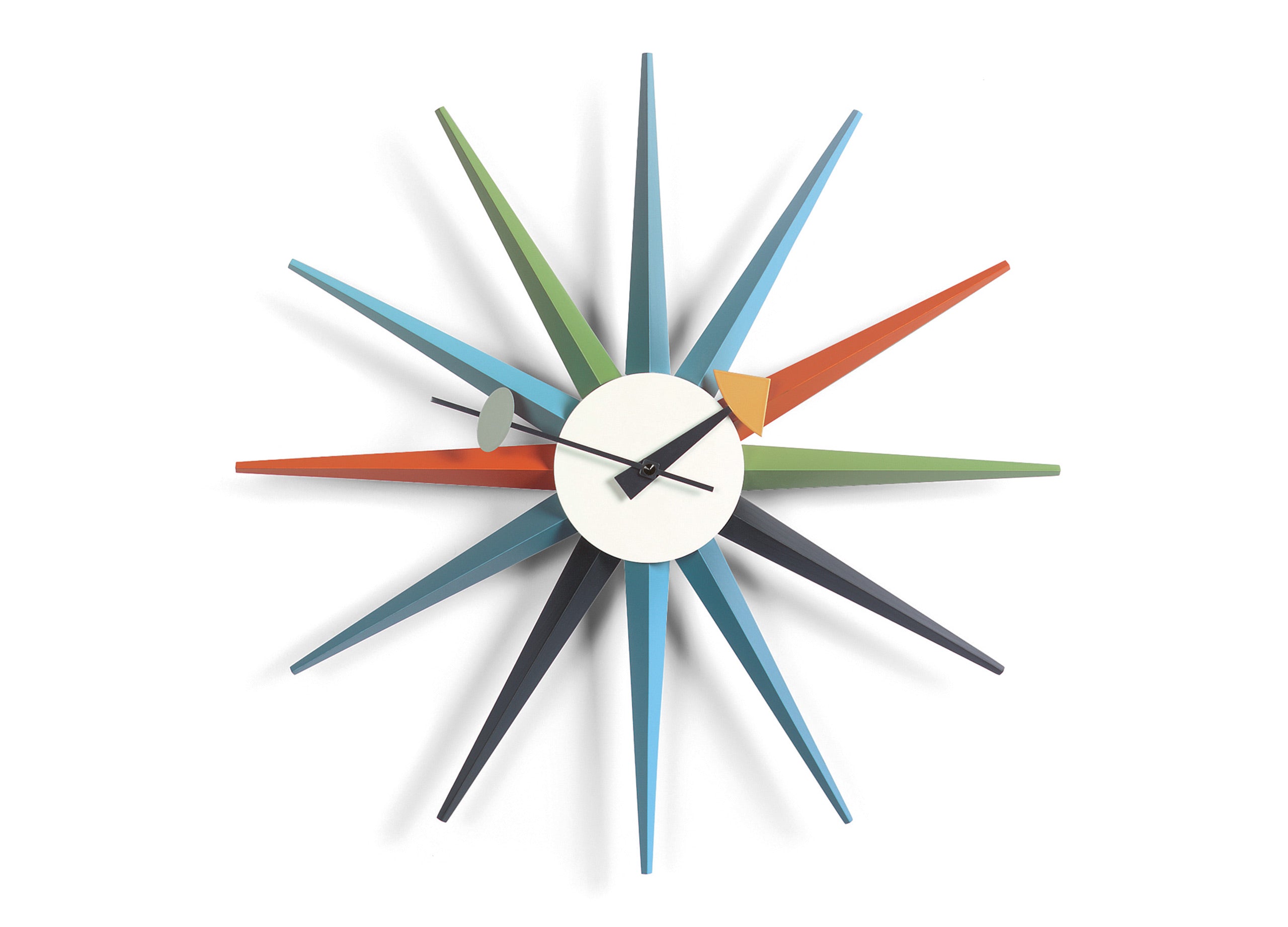 Sunburst Clock