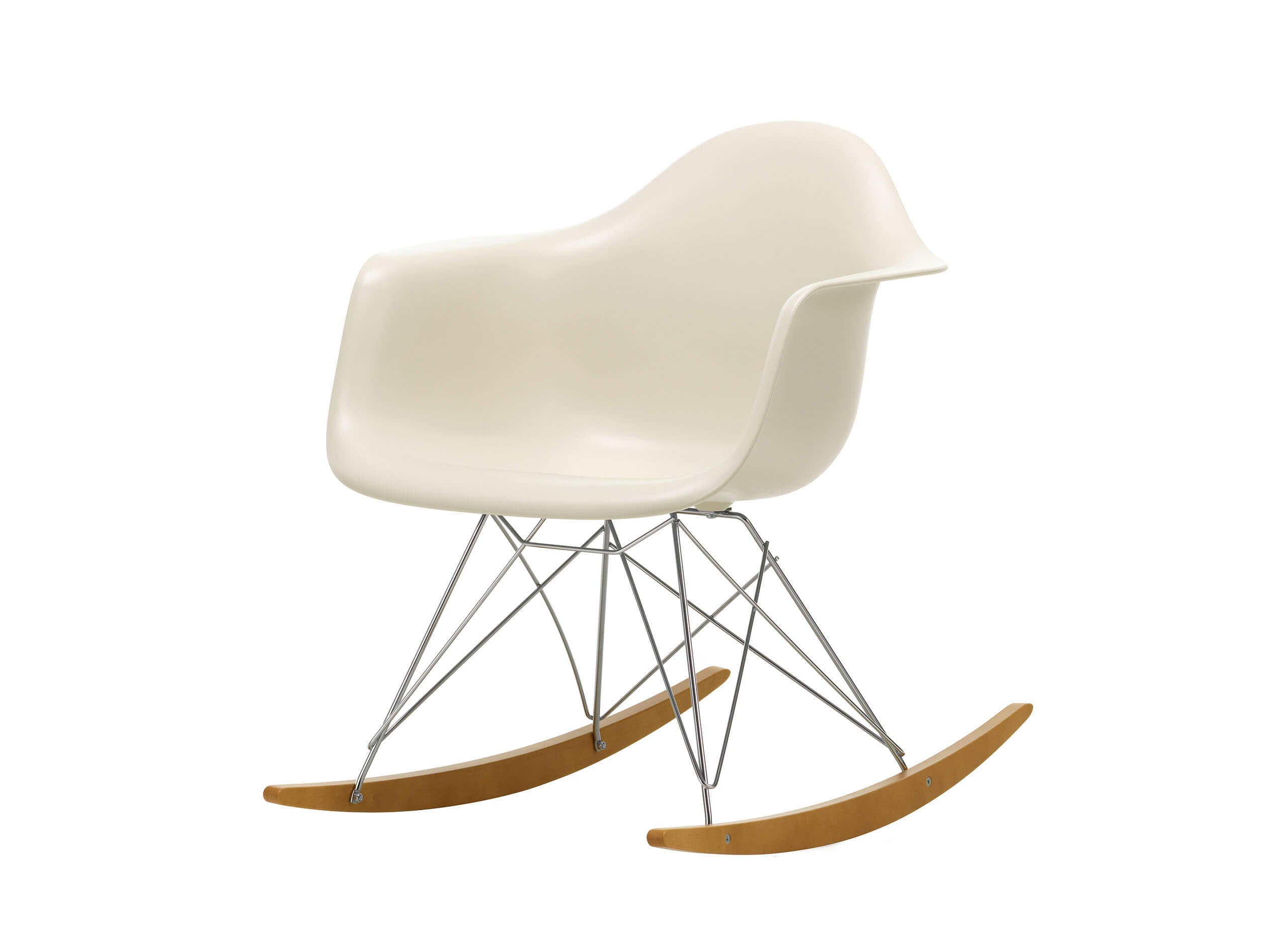 Eames Plastic Armchair RE RAR Schaukelstuhl
