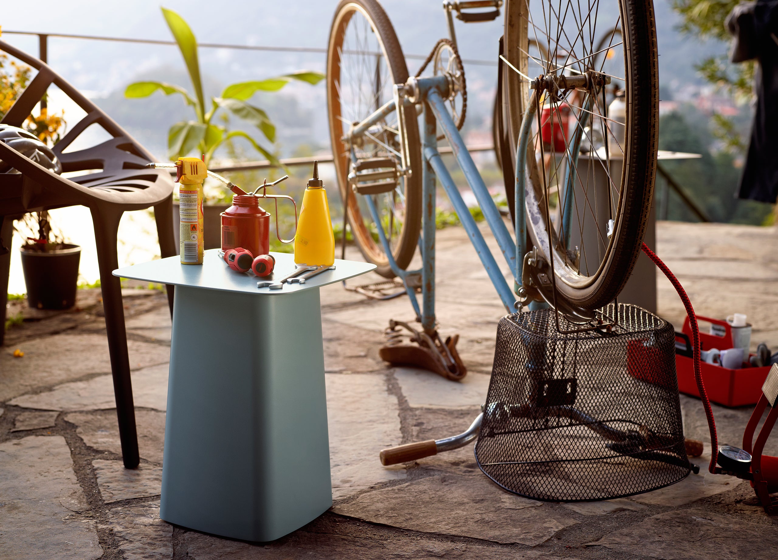 Metal Side Table