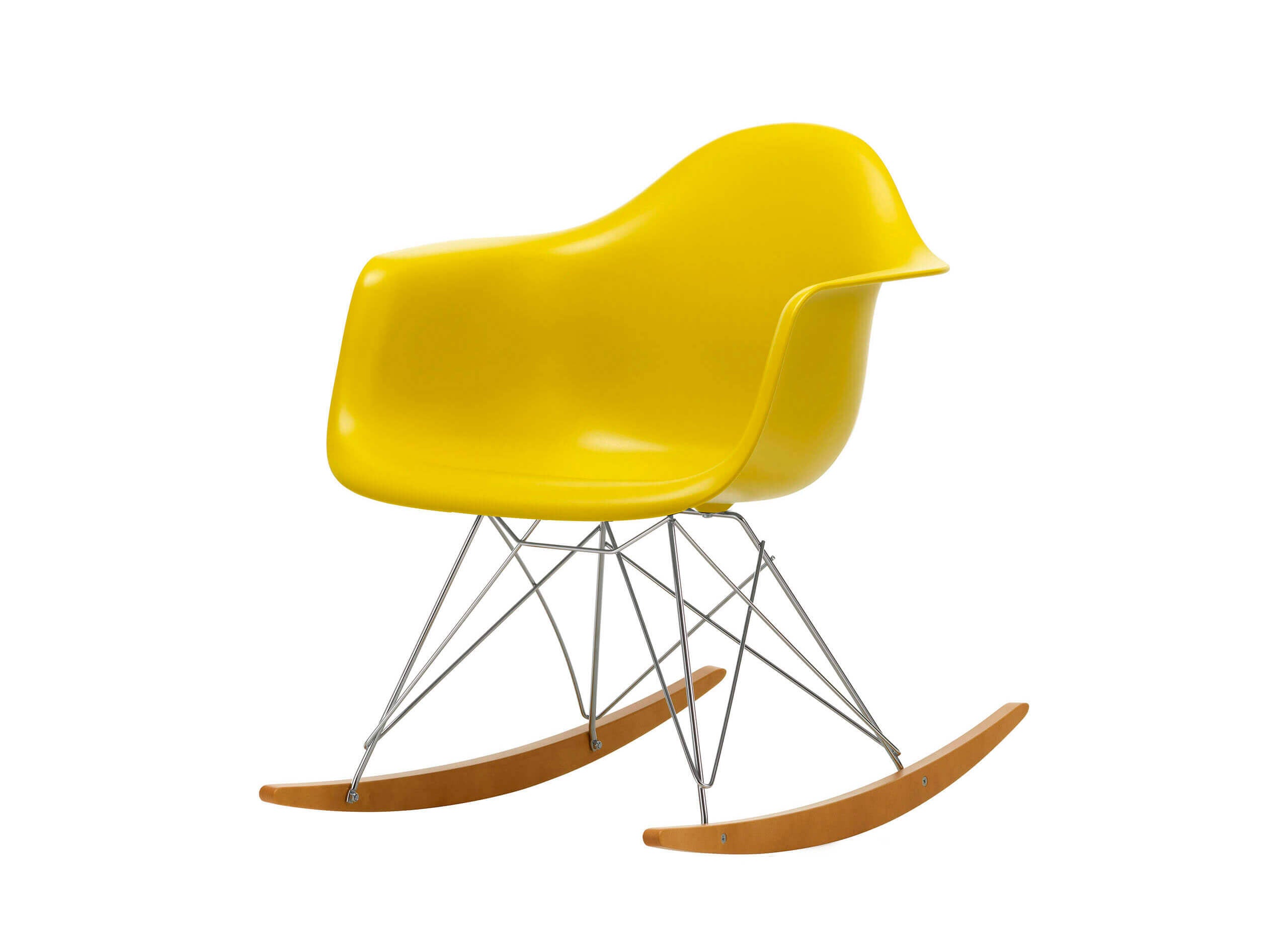 Eames Plastic Armchair RE RAR Schaukelstuhl
