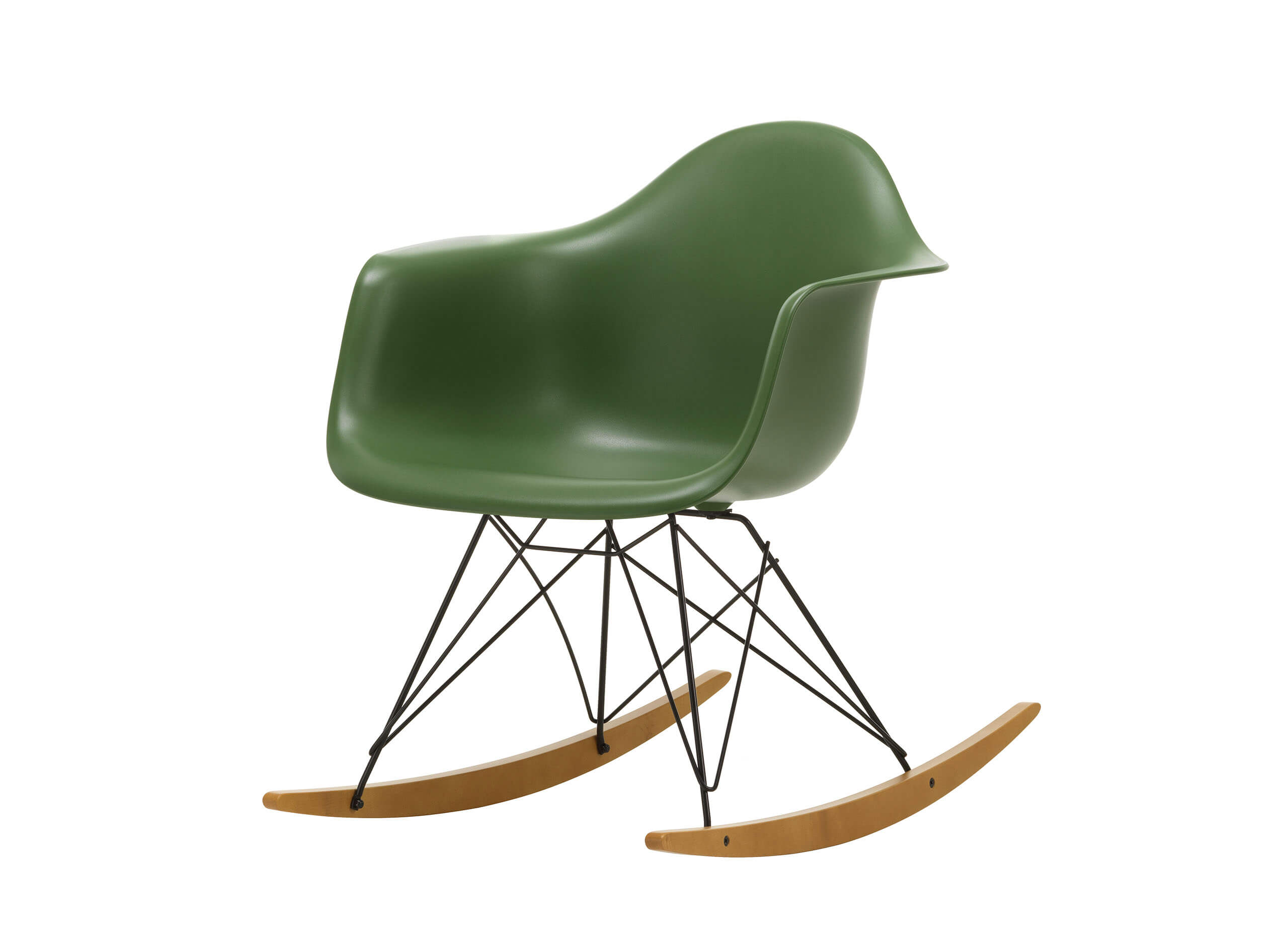 Eames Plastic Armchair RE RAR Schaukelstuhl