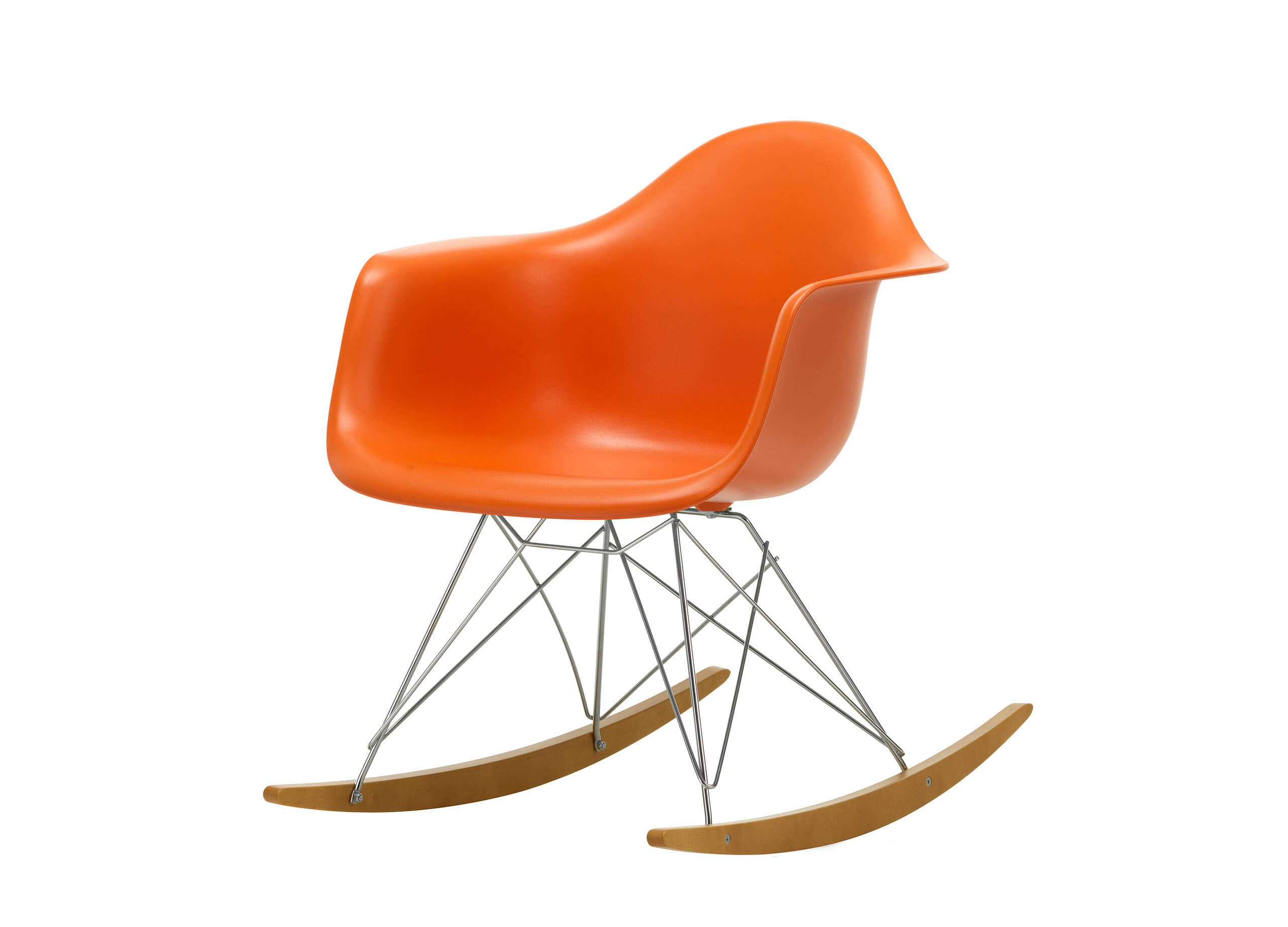 Eames Plastic Armchair RE RAR Schaukelstuhl