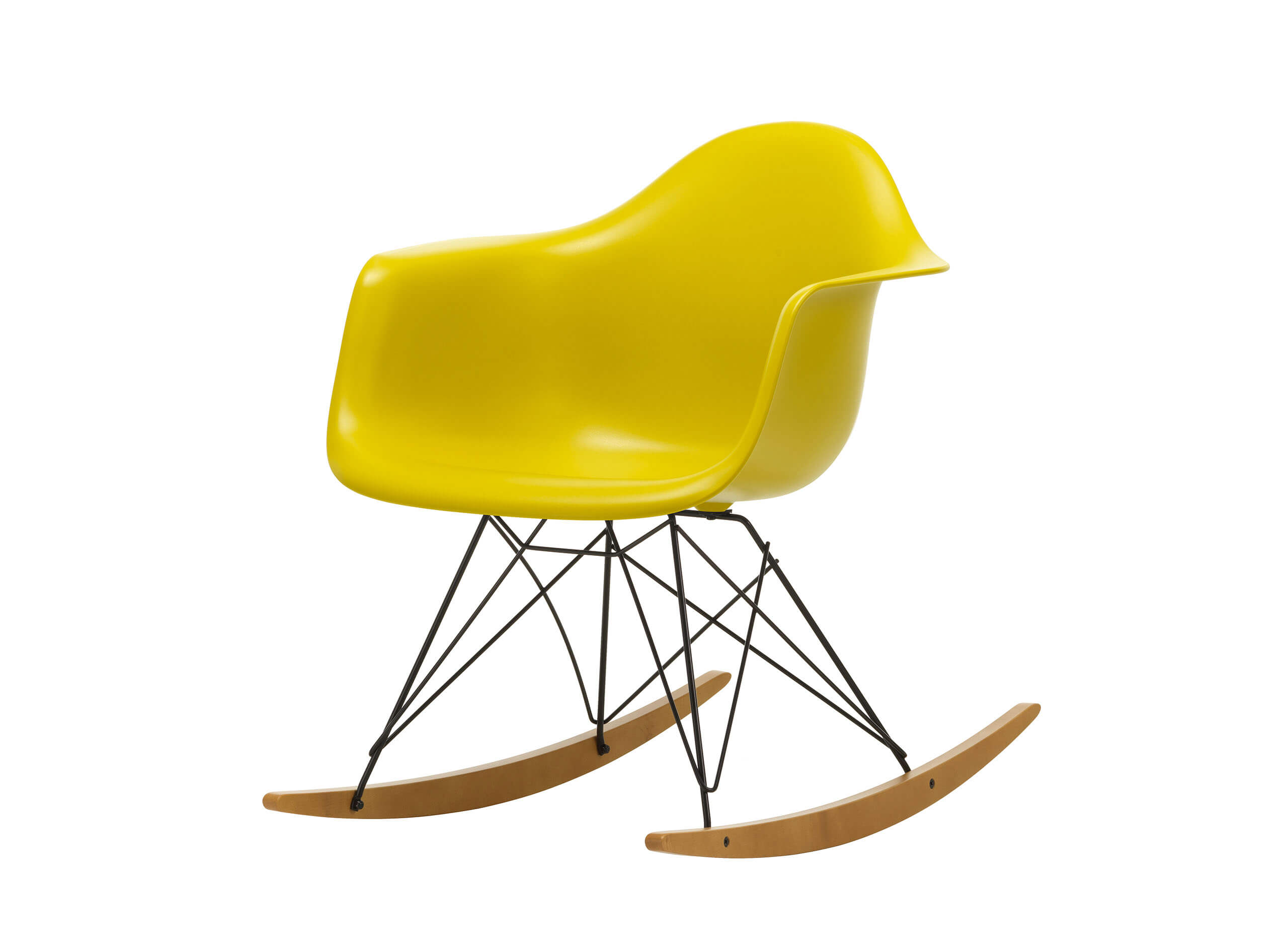 Eames Plastic Armchair RE RAR Schaukelstuhl