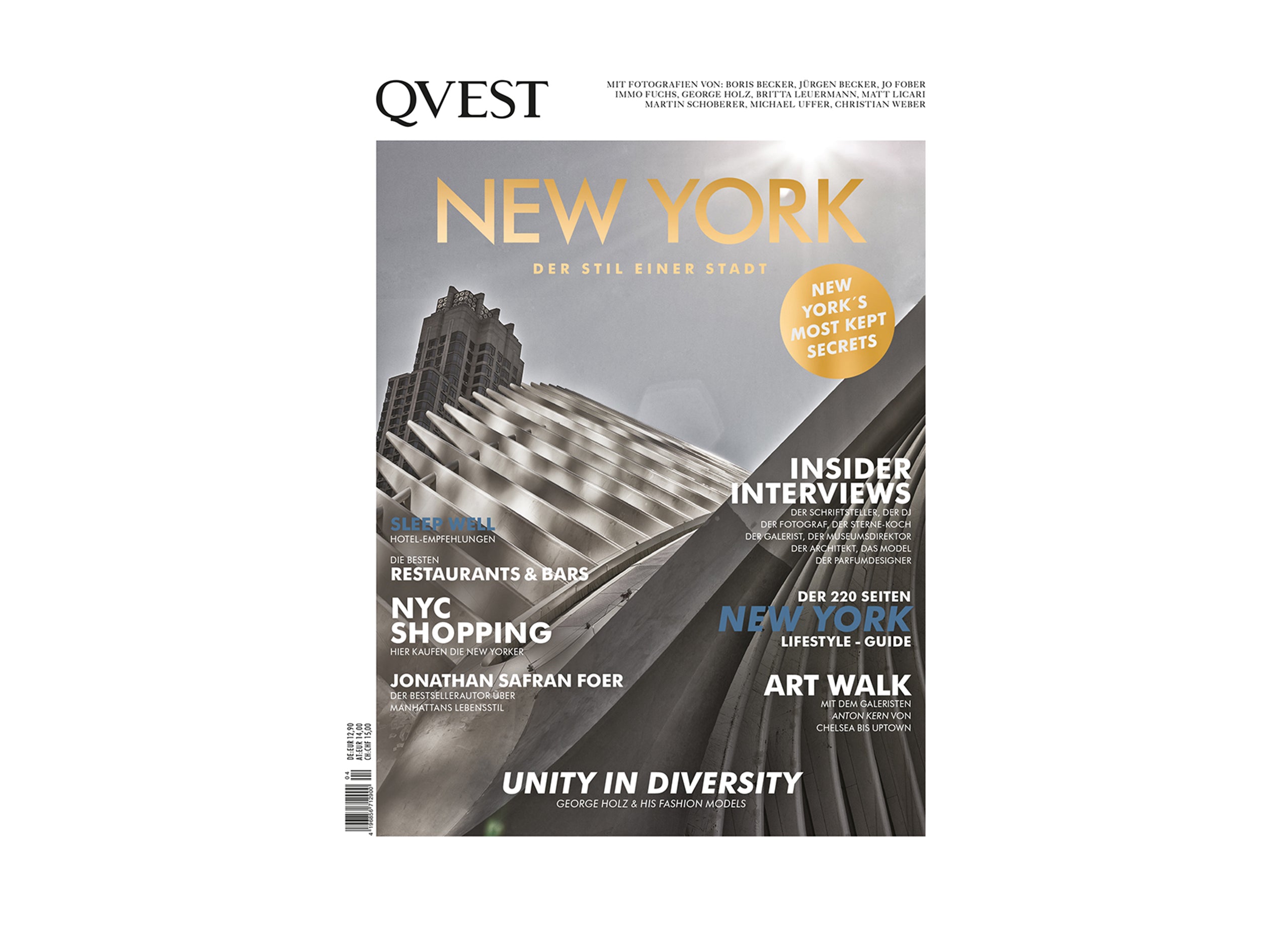Qvest Metropolen New York | Coffe Table Book