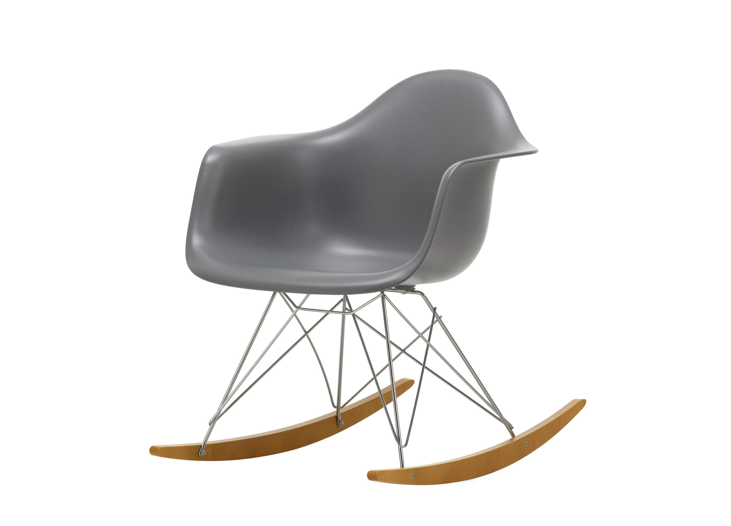 Eames Plastic Armchair RE RAR Schaukelstuhl