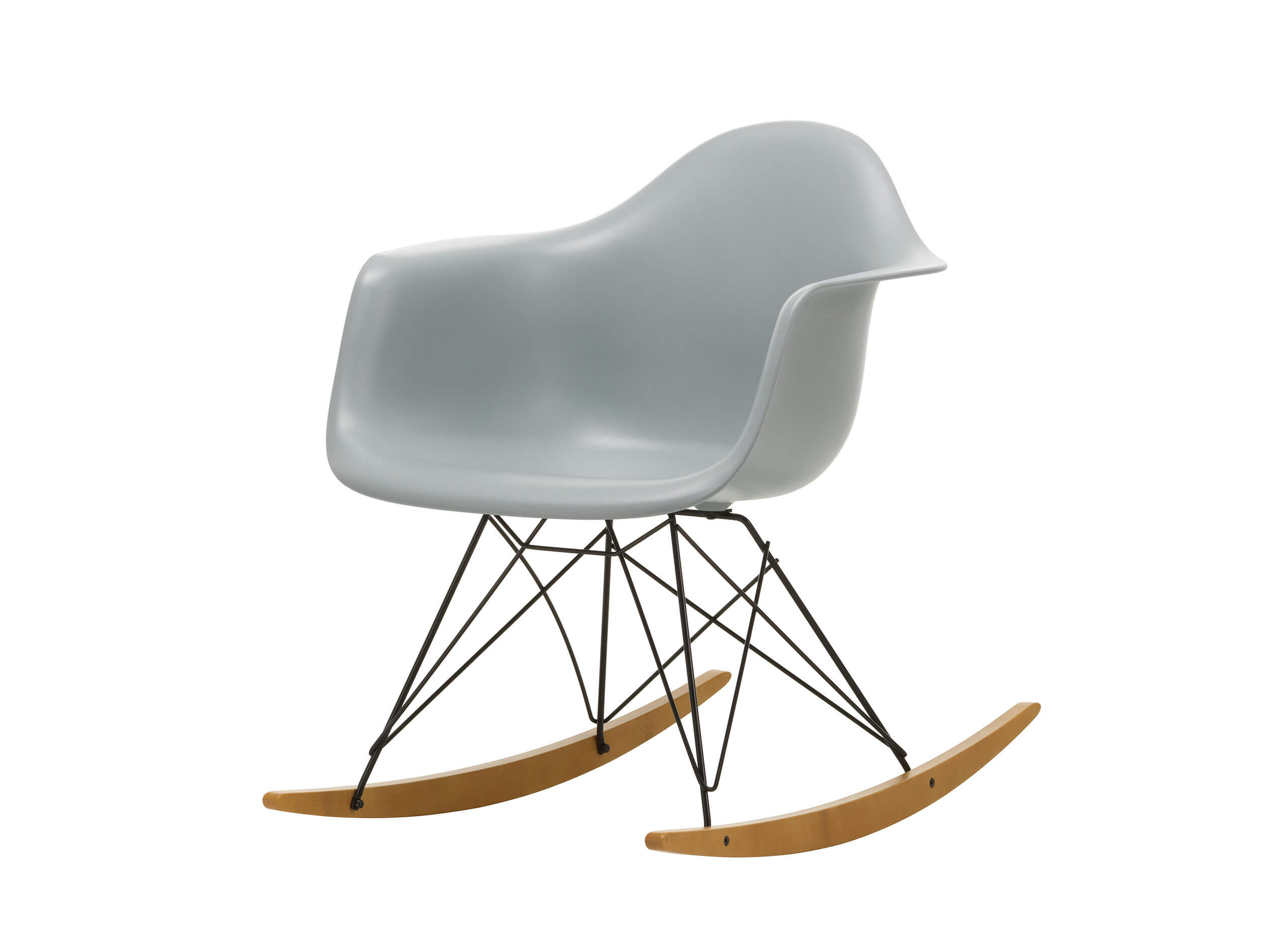 Eames Plastic Armchair RE RAR Schaukelstuhl