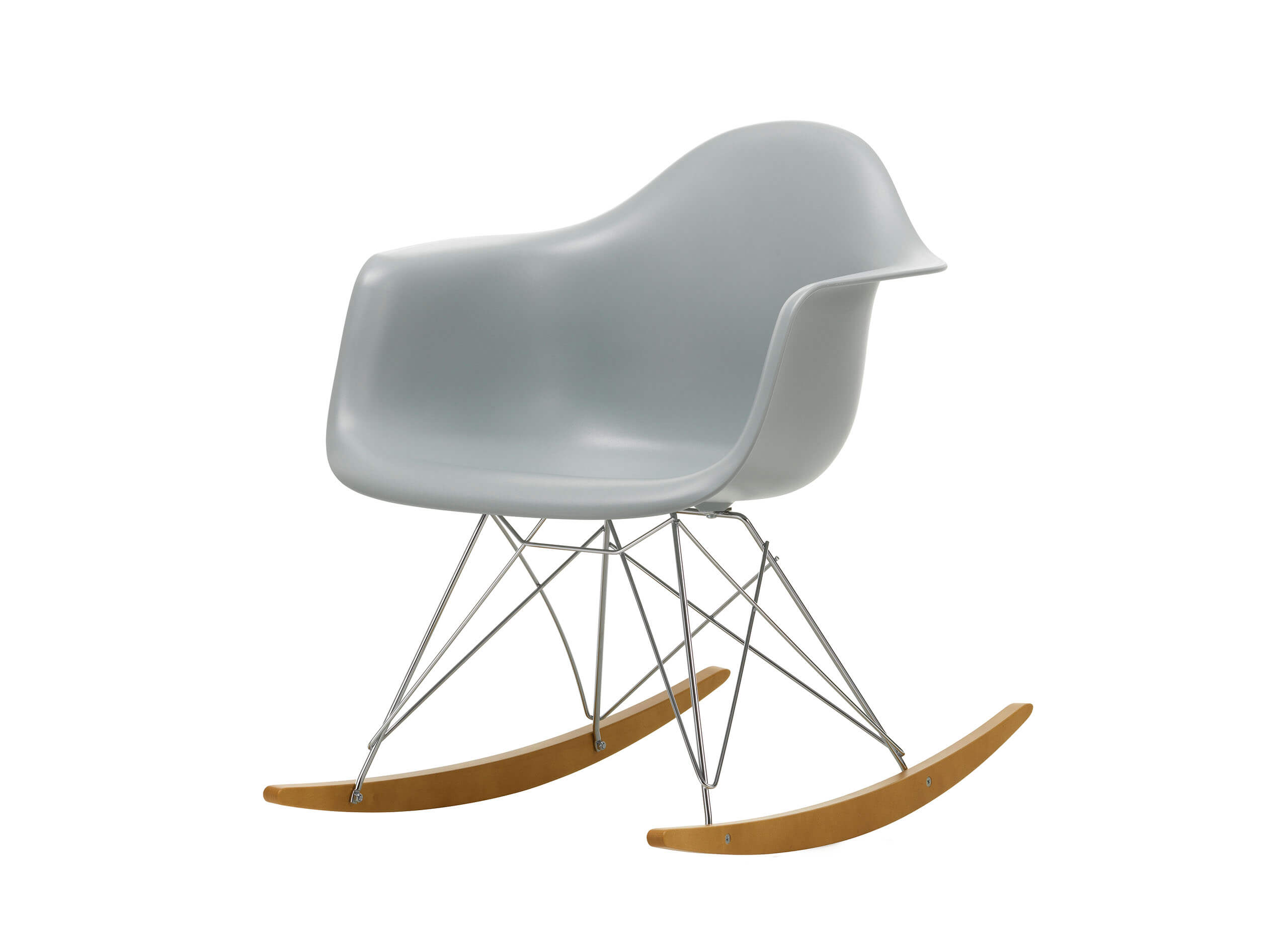 Eames Plastic Armchair RE RAR Schaukelstuhl