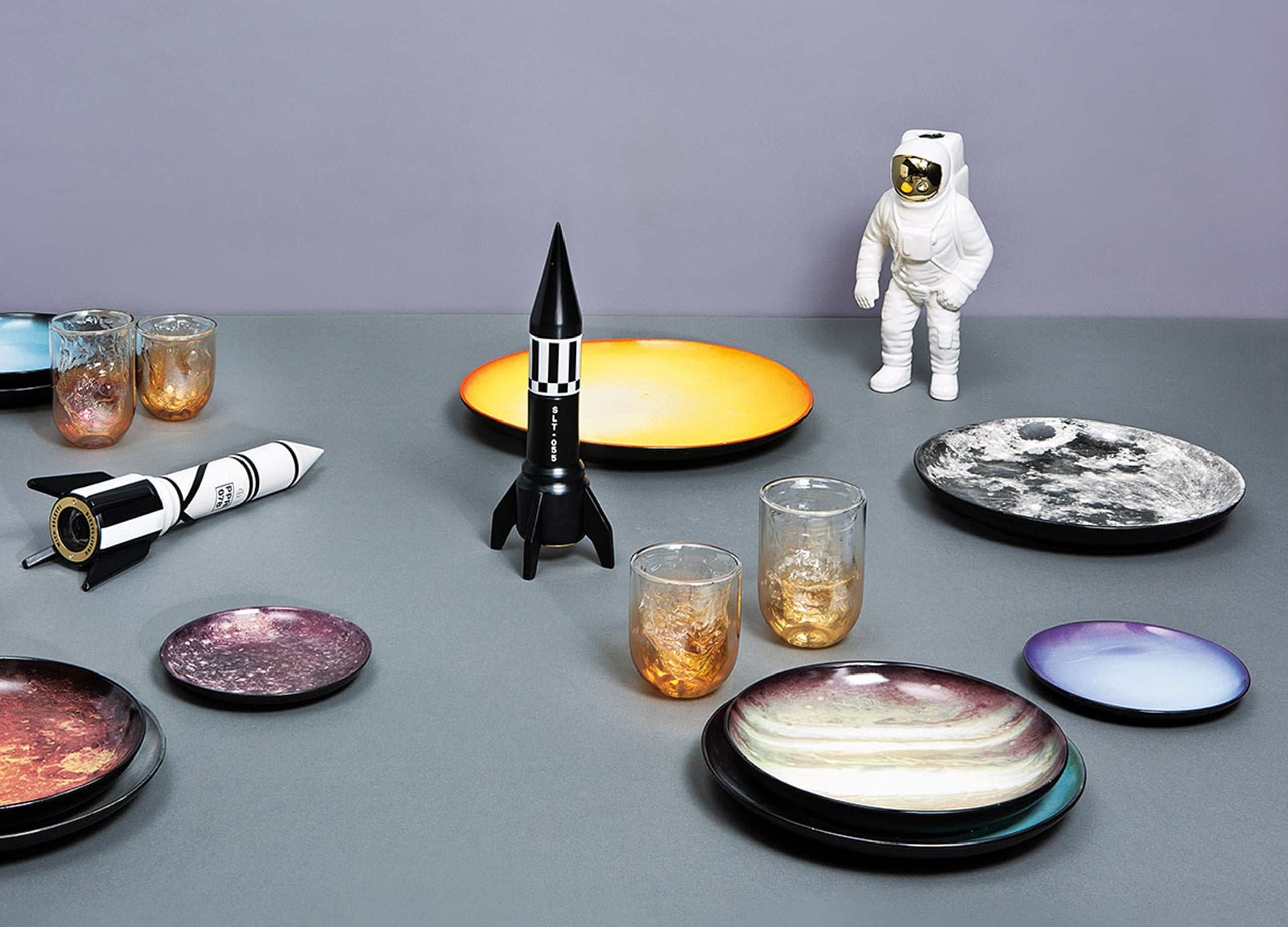 Cosmic Diner Starman Porzellanvase