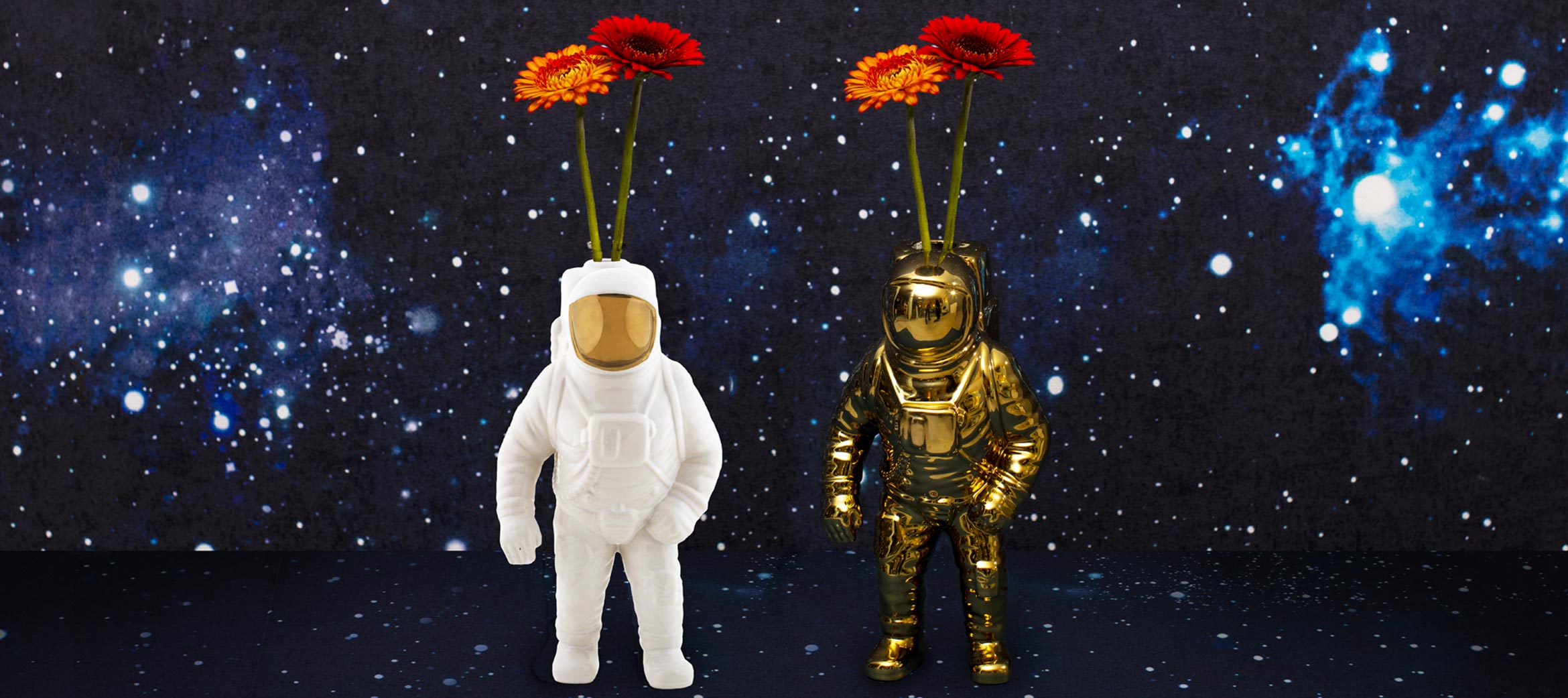 Cosmic Diner Starman Porzellanvase
