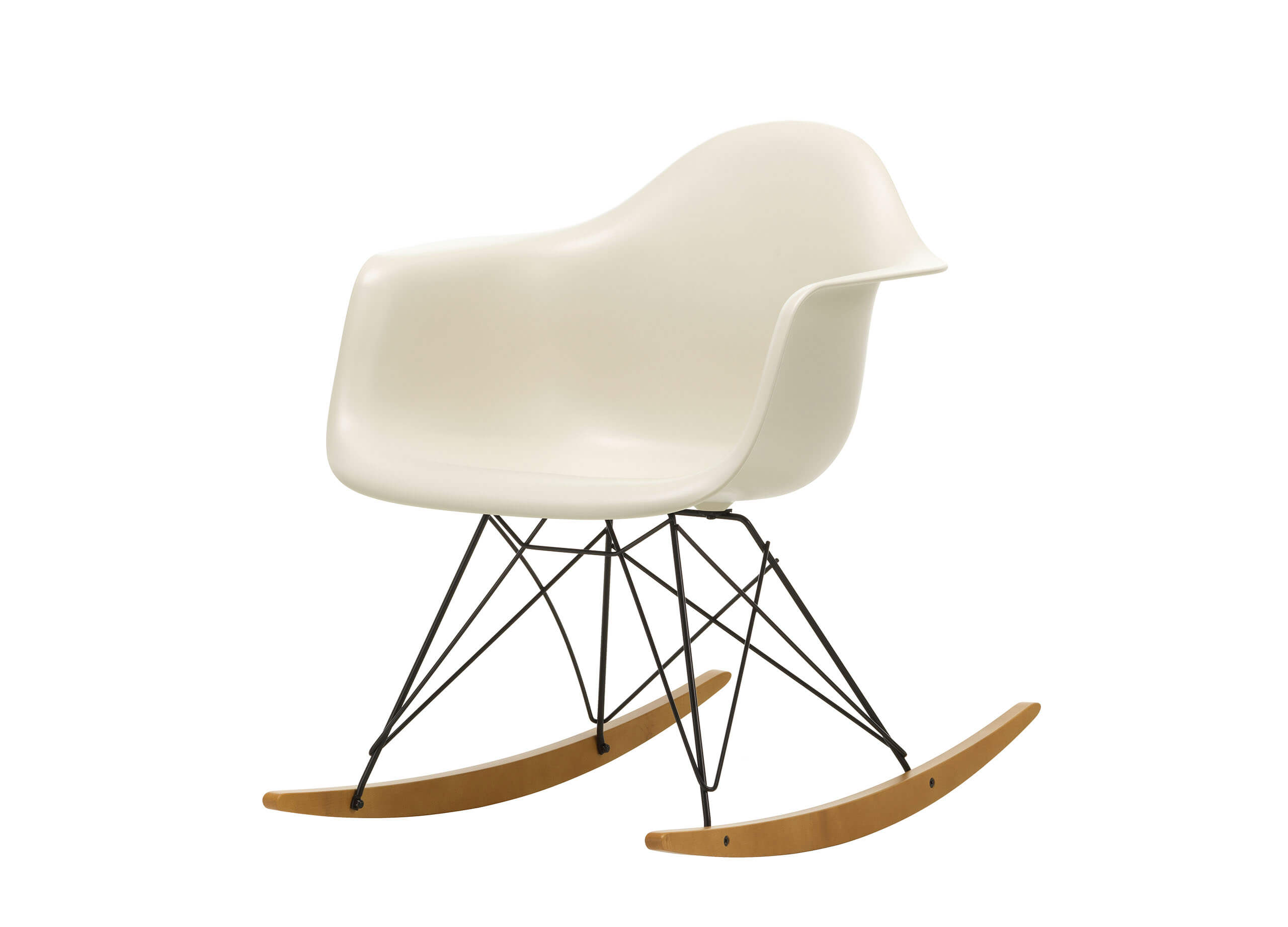Eames Plastic Armchair RE RAR Schaukelstuhl