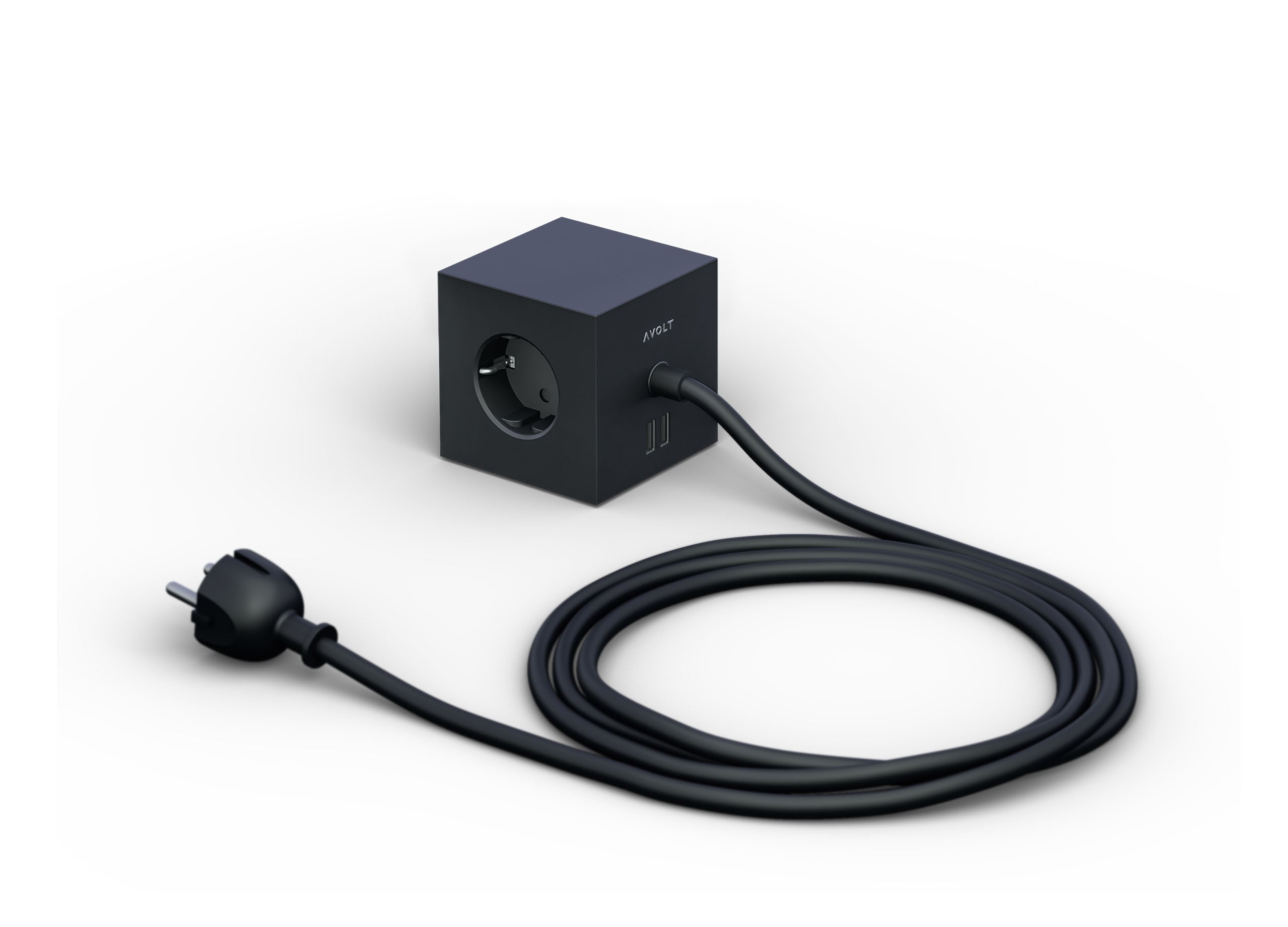 Avolt Square 1 - Verlängerungskabel mit USB
