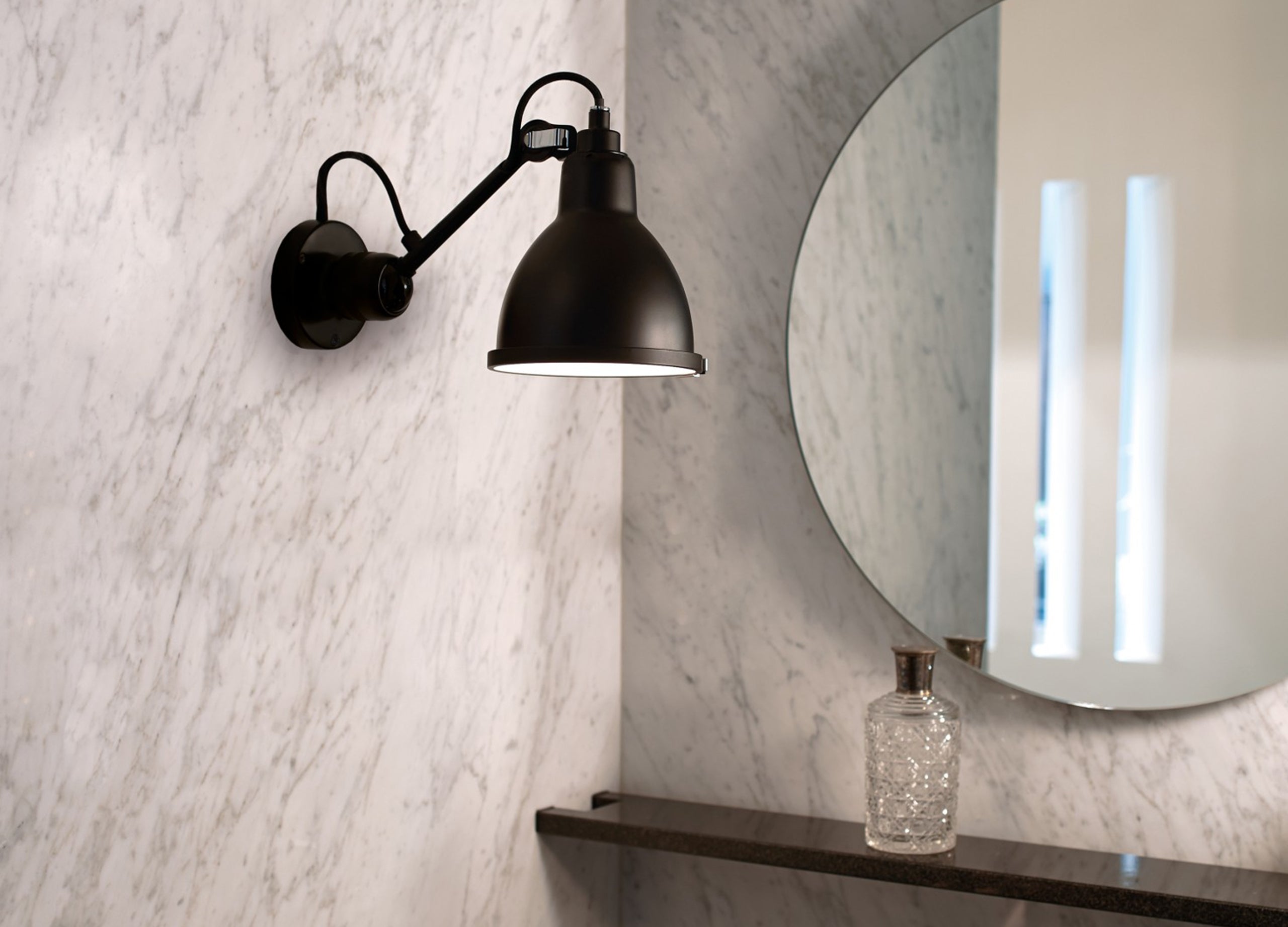 Gras Badezimmer Wandlampe