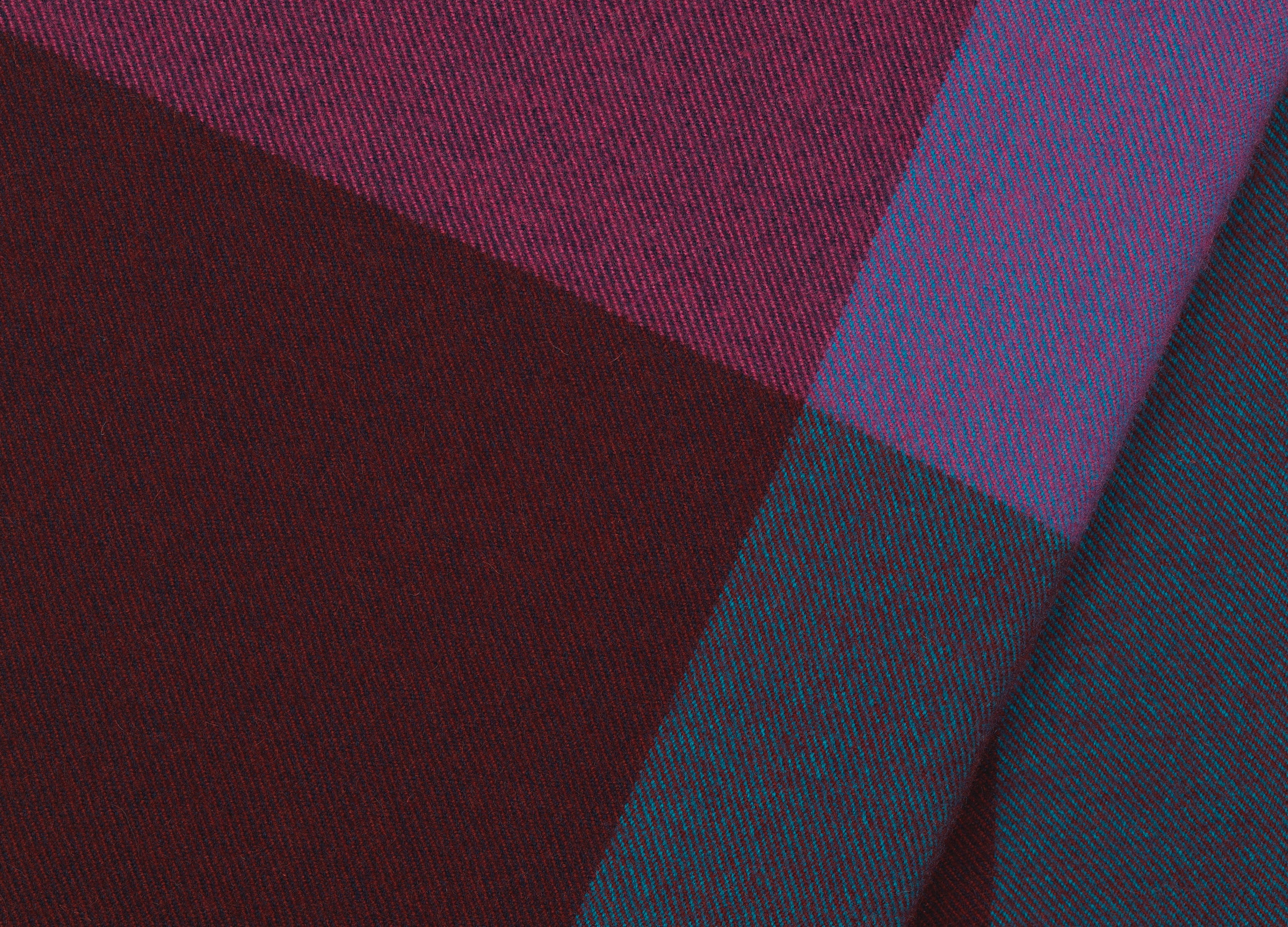 Colour Block Blanket Wolldecke