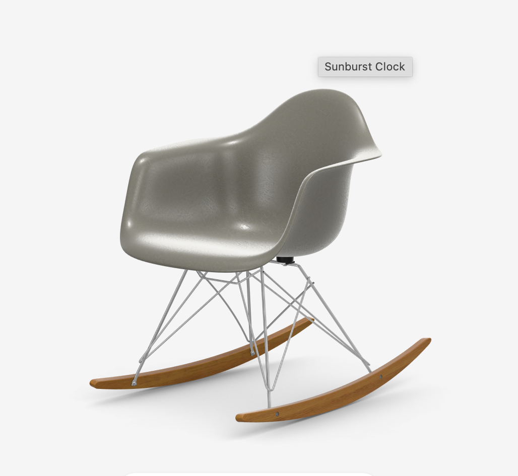 Eames Fiberglass Armchair RAR