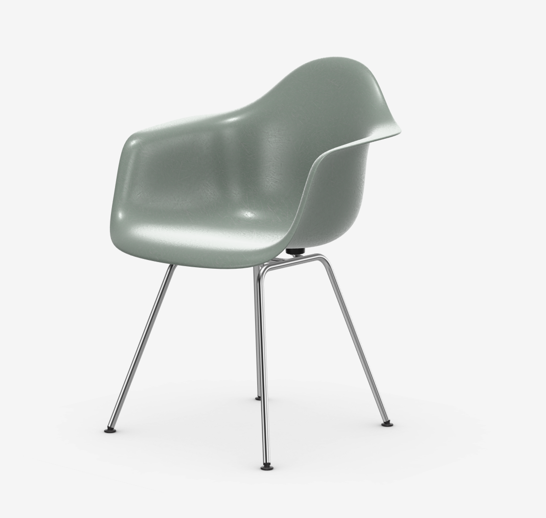 Eames Fiberglass Armchair DAX