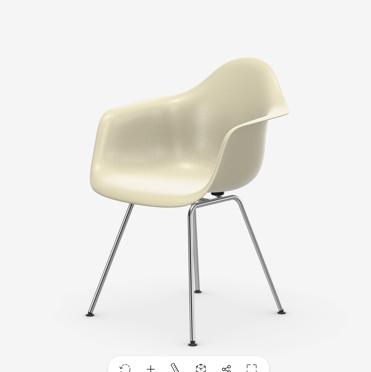 Eames Fiberglass Armchair DAX