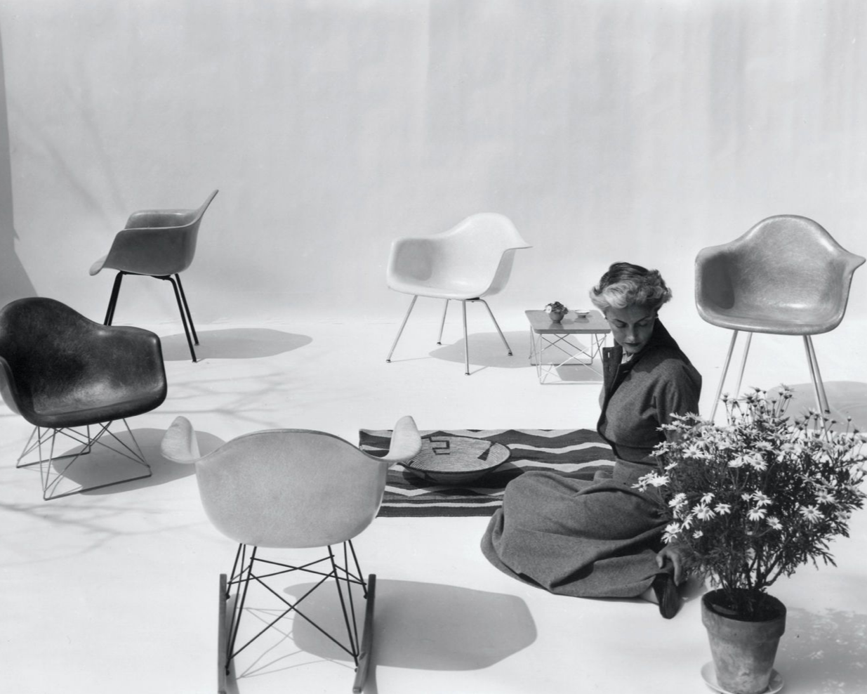 Eames Fiberglass Armchair RAR