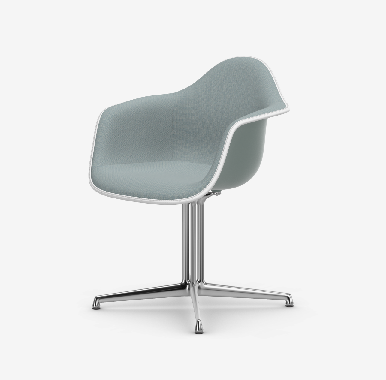Eames Plastic Armchair RE DAL mit Vollpolster