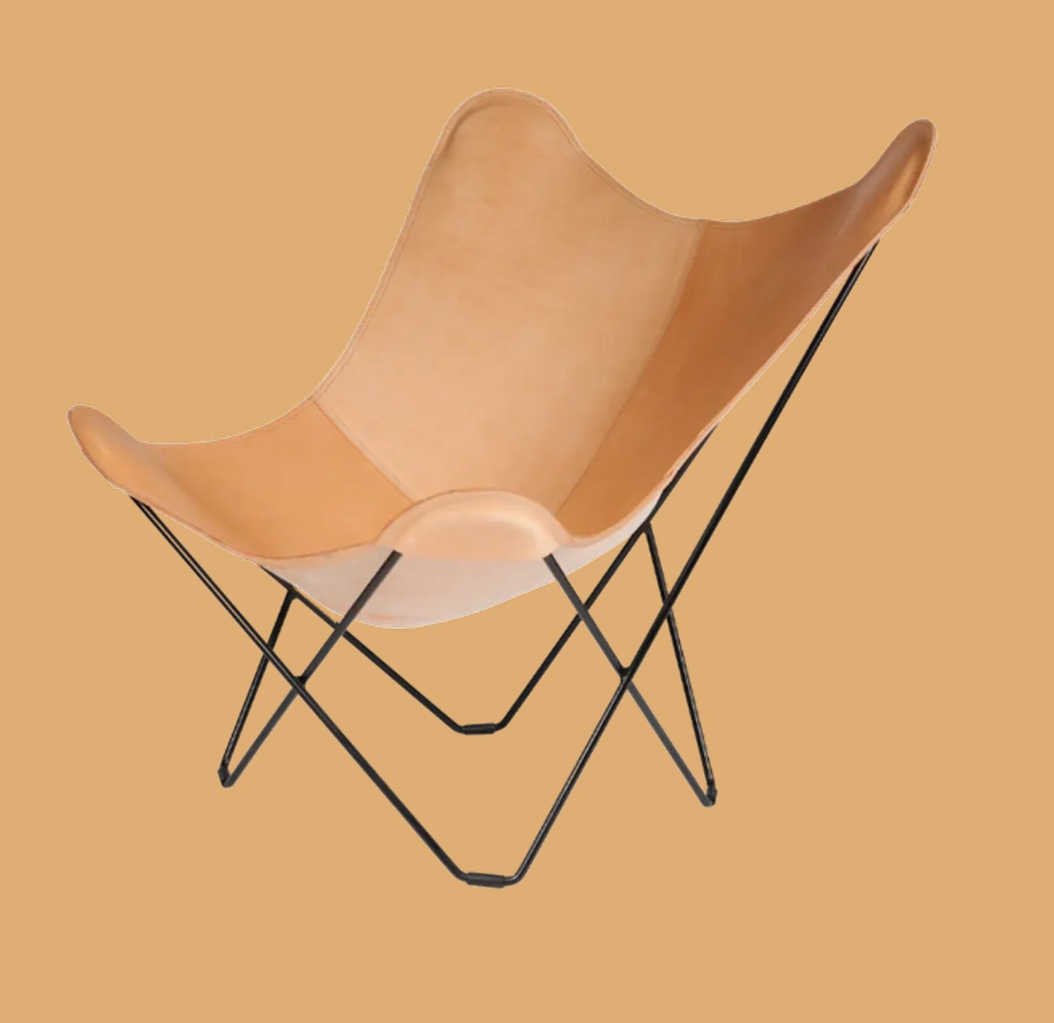 Cuero Butterfly Chair