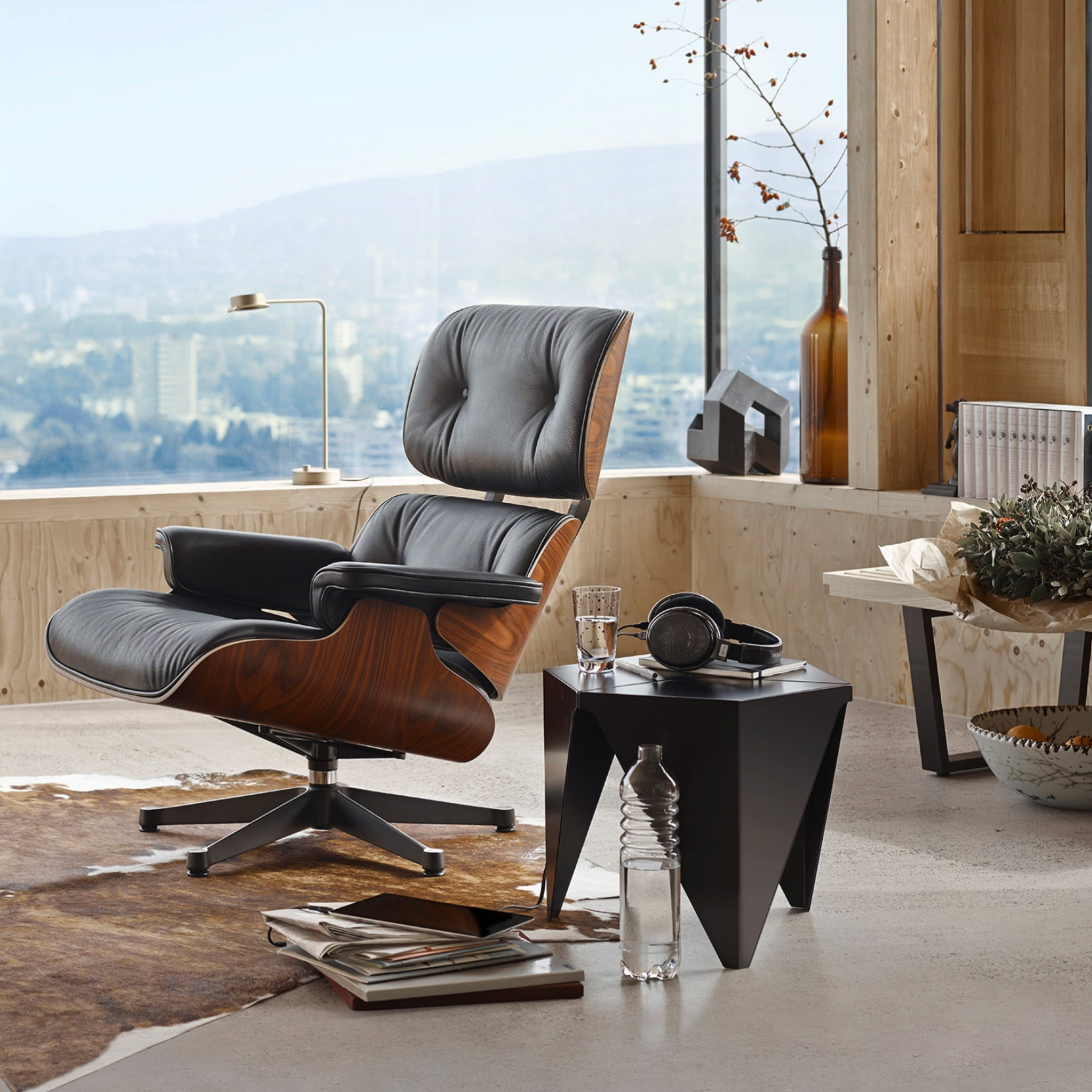 Santos Palisander Eames Lounge Chair