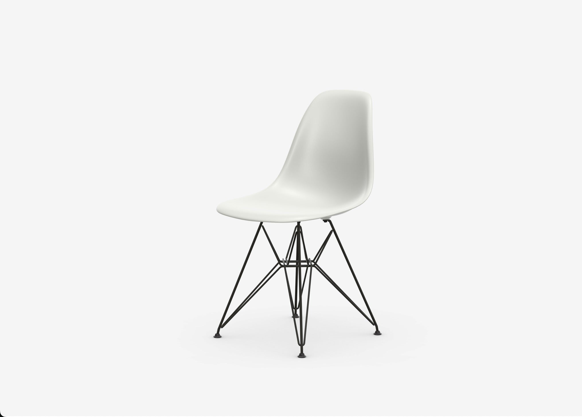 Eames Plastic Side Chair DSR