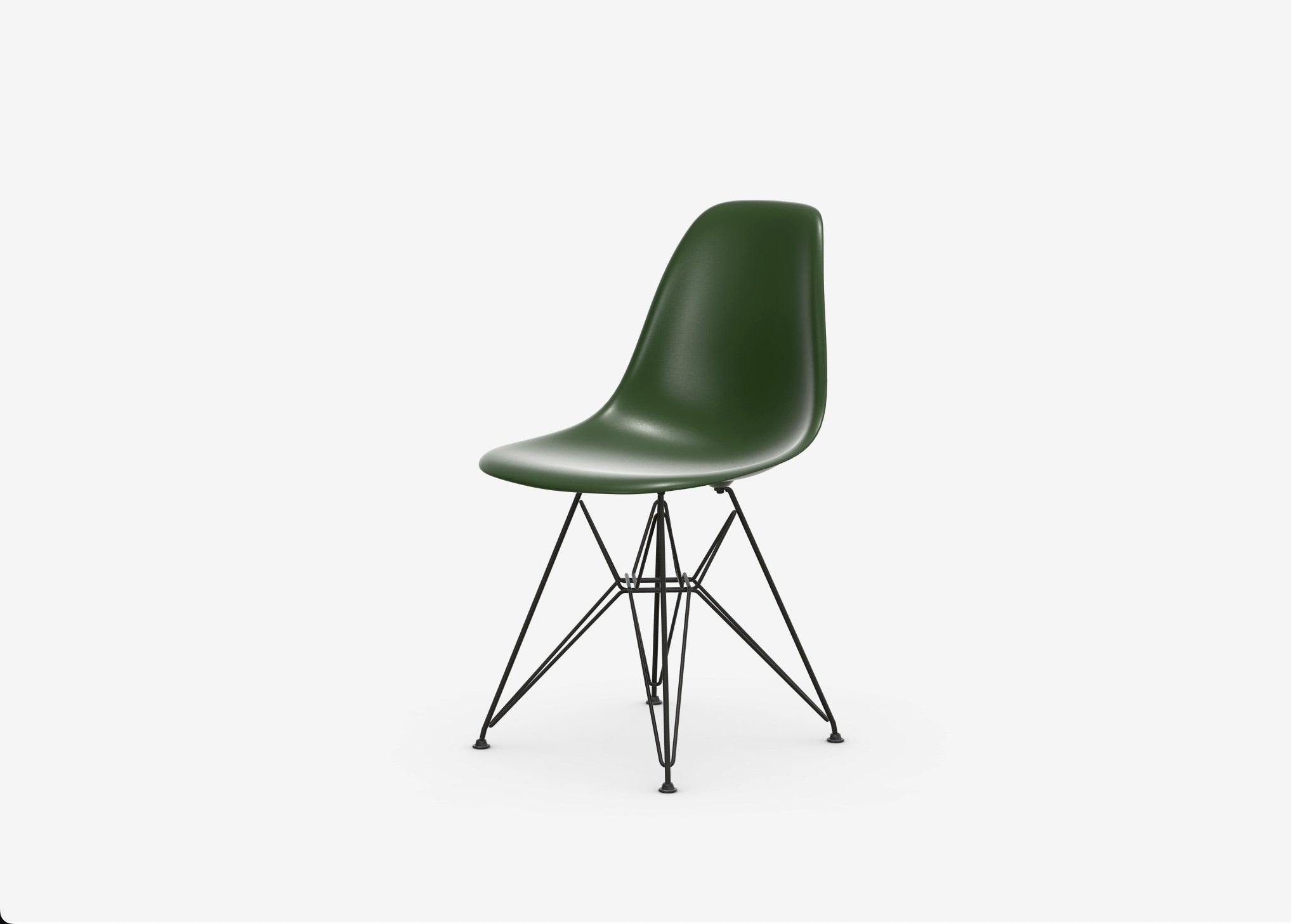 Eames Plastic Side Chair DSR
