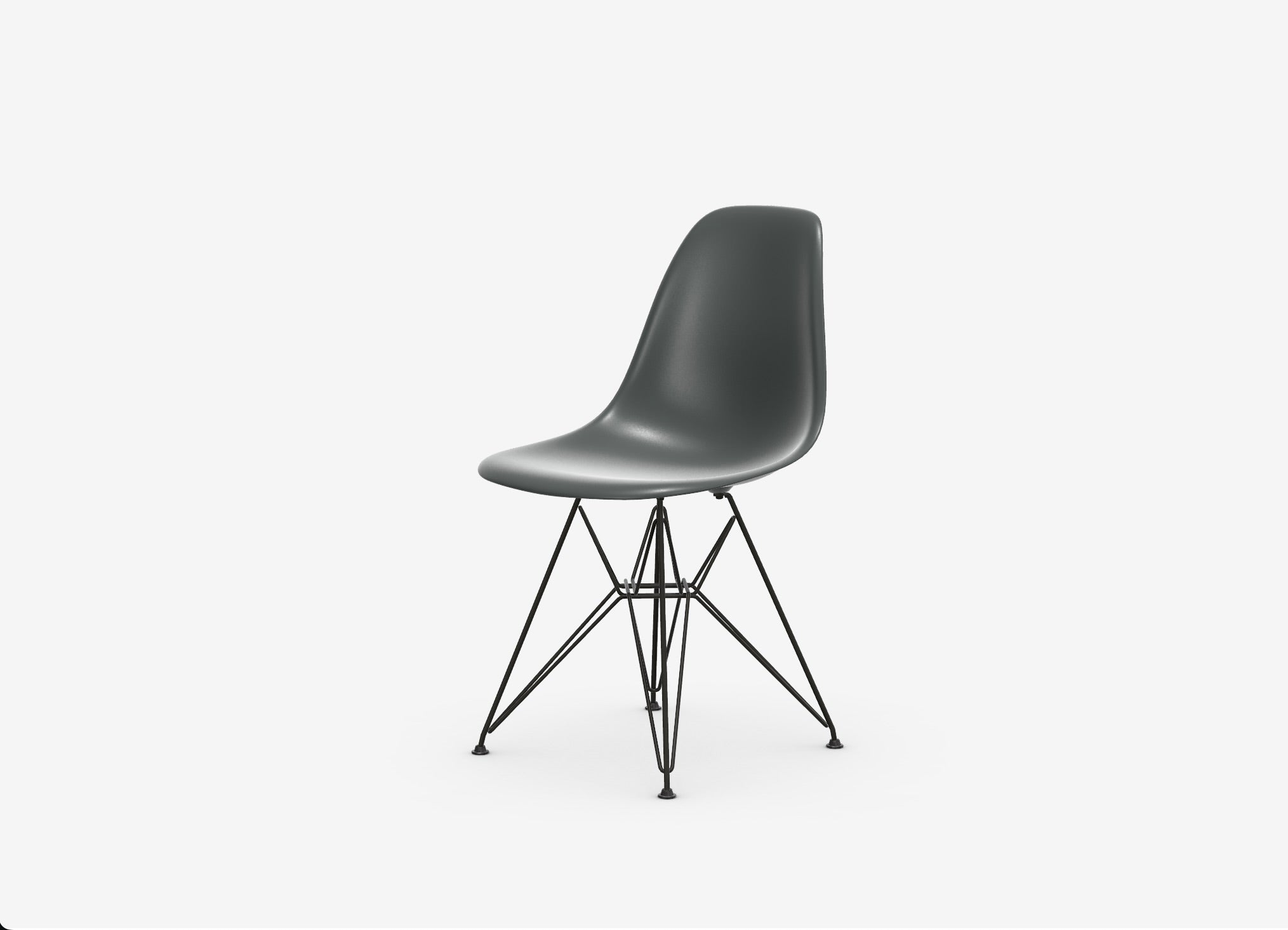 Eames Plastic Side Chair DSR