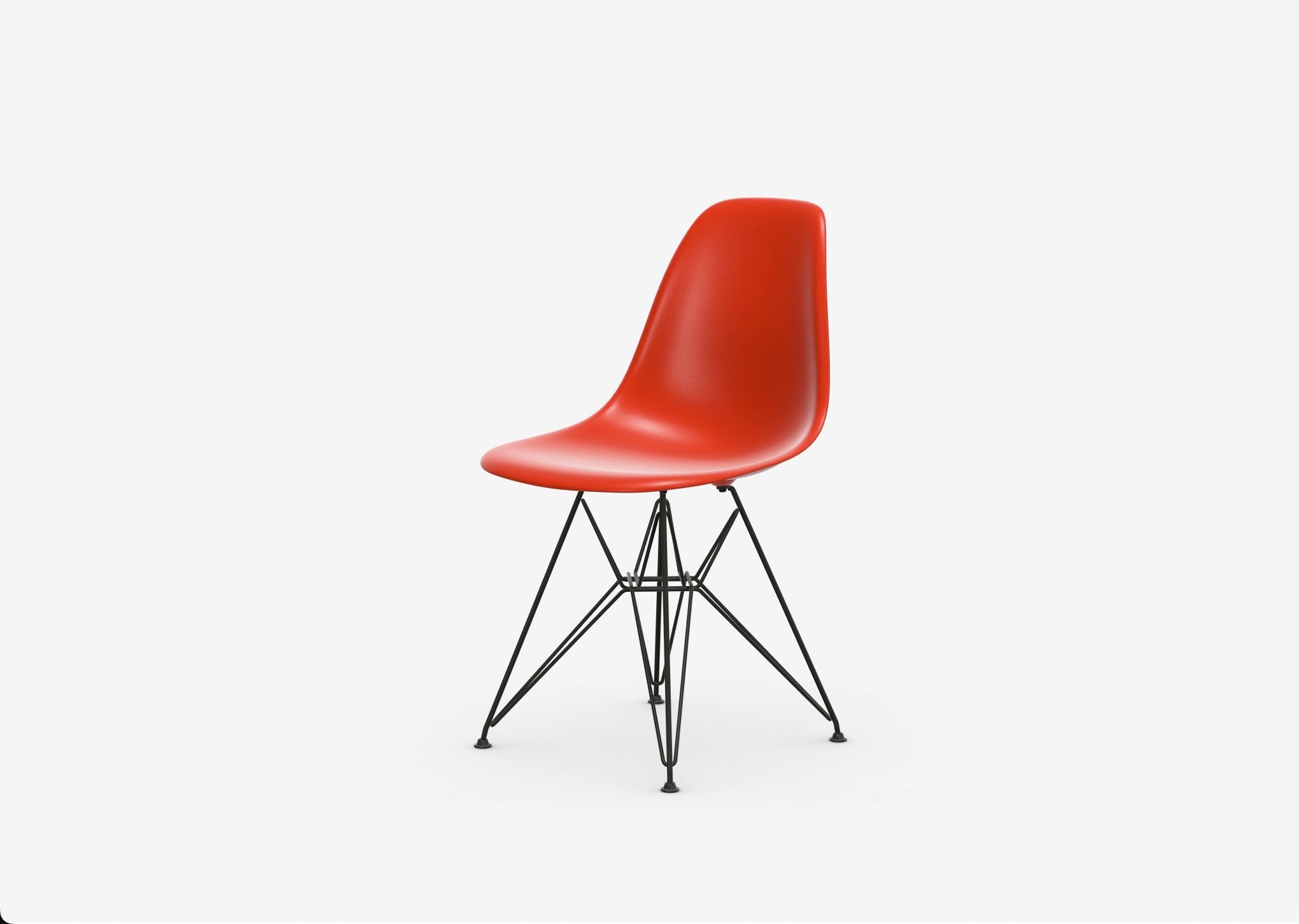Eames Plastic Side Chair DSR
