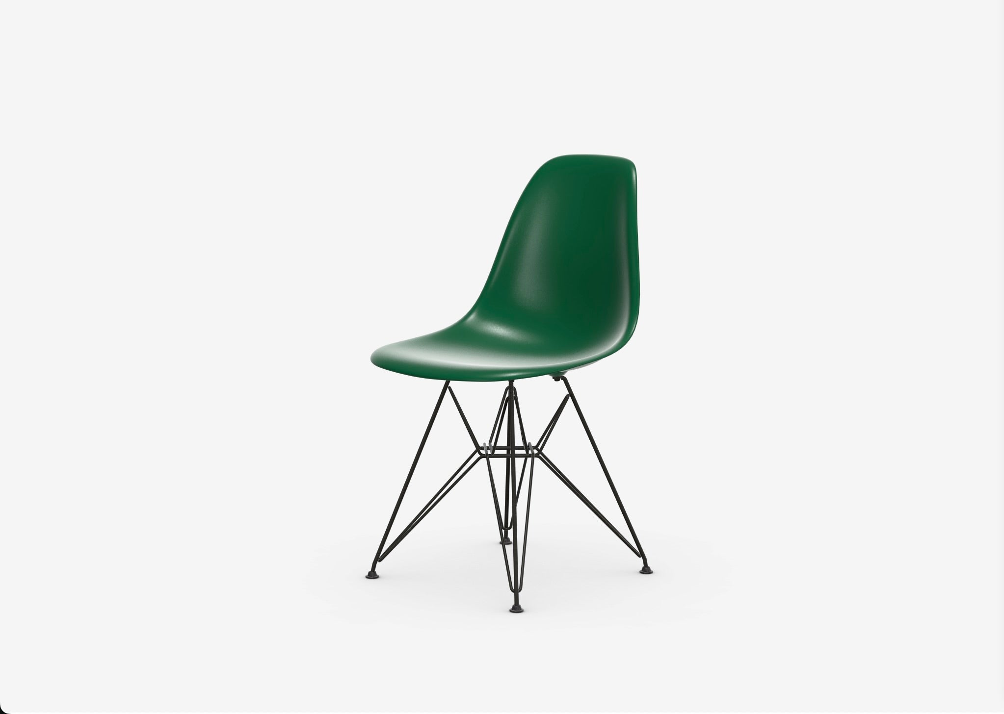 Eames Plastic Side Chair DSR