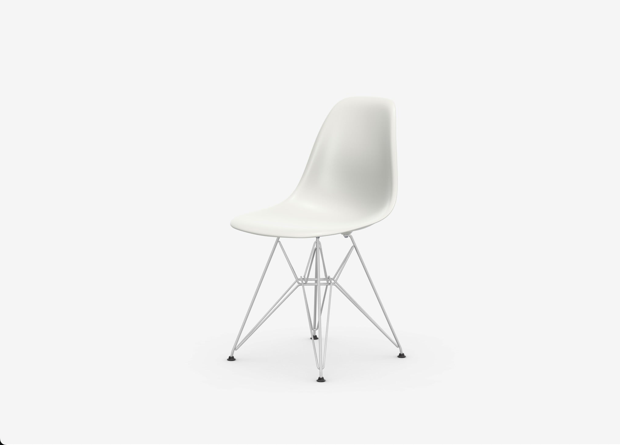 Eames Plastic Side Chair DSR