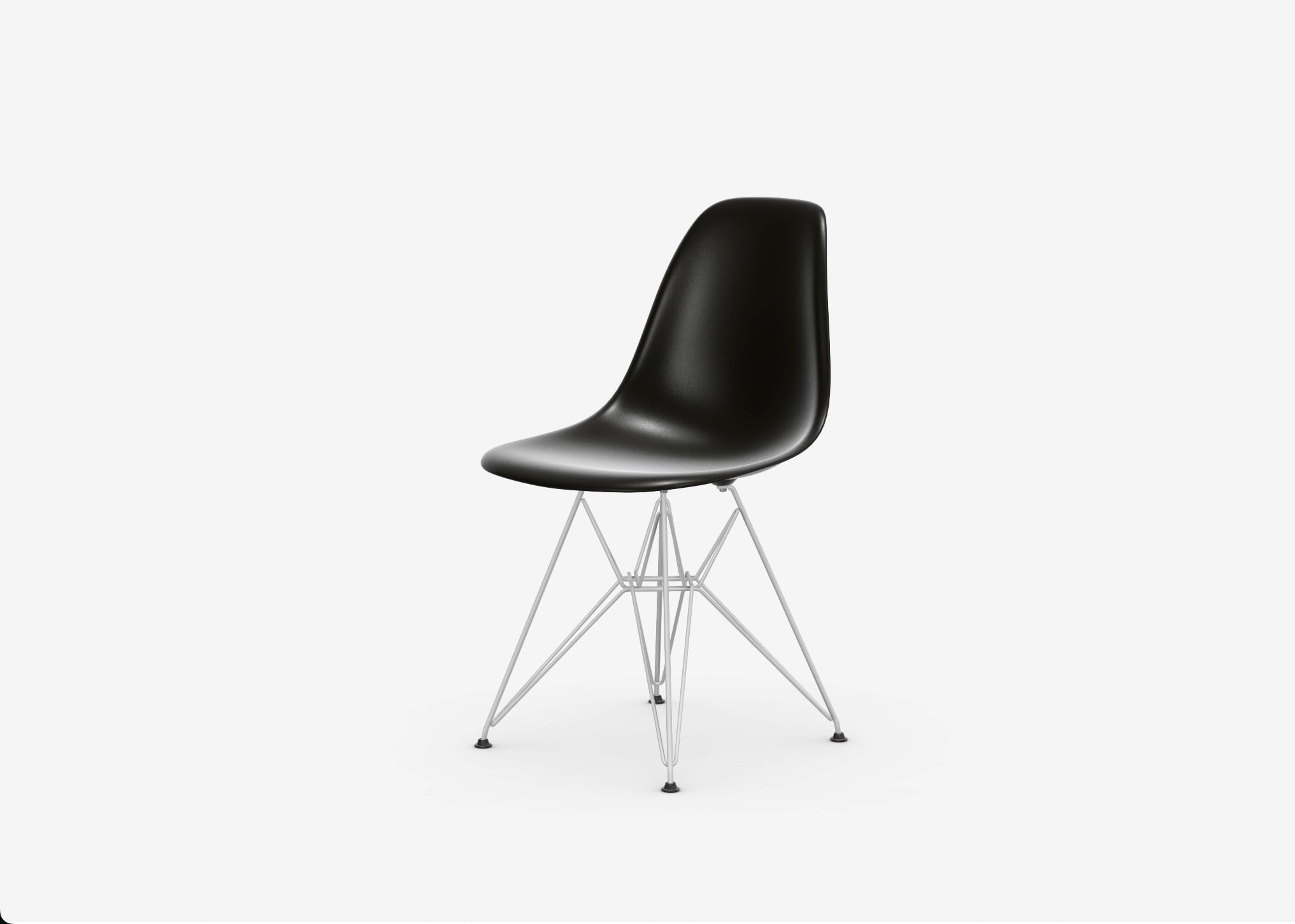 Eames Plastic Side Chair DSR