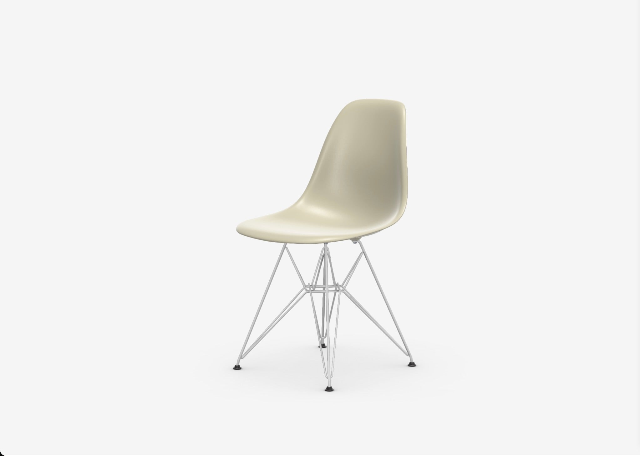 Eames Plastic Side Chair DSR