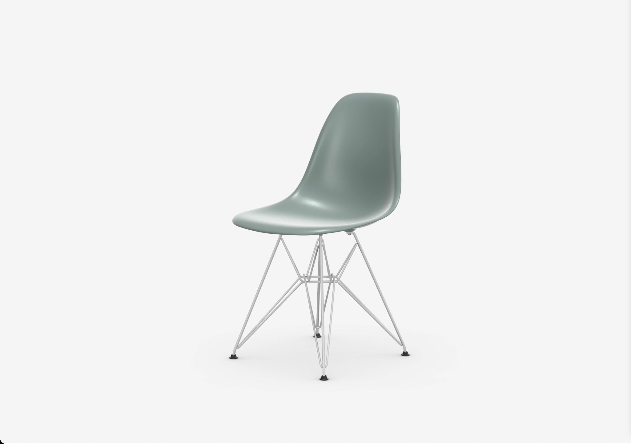 Eames Plastic Side Chair DSR