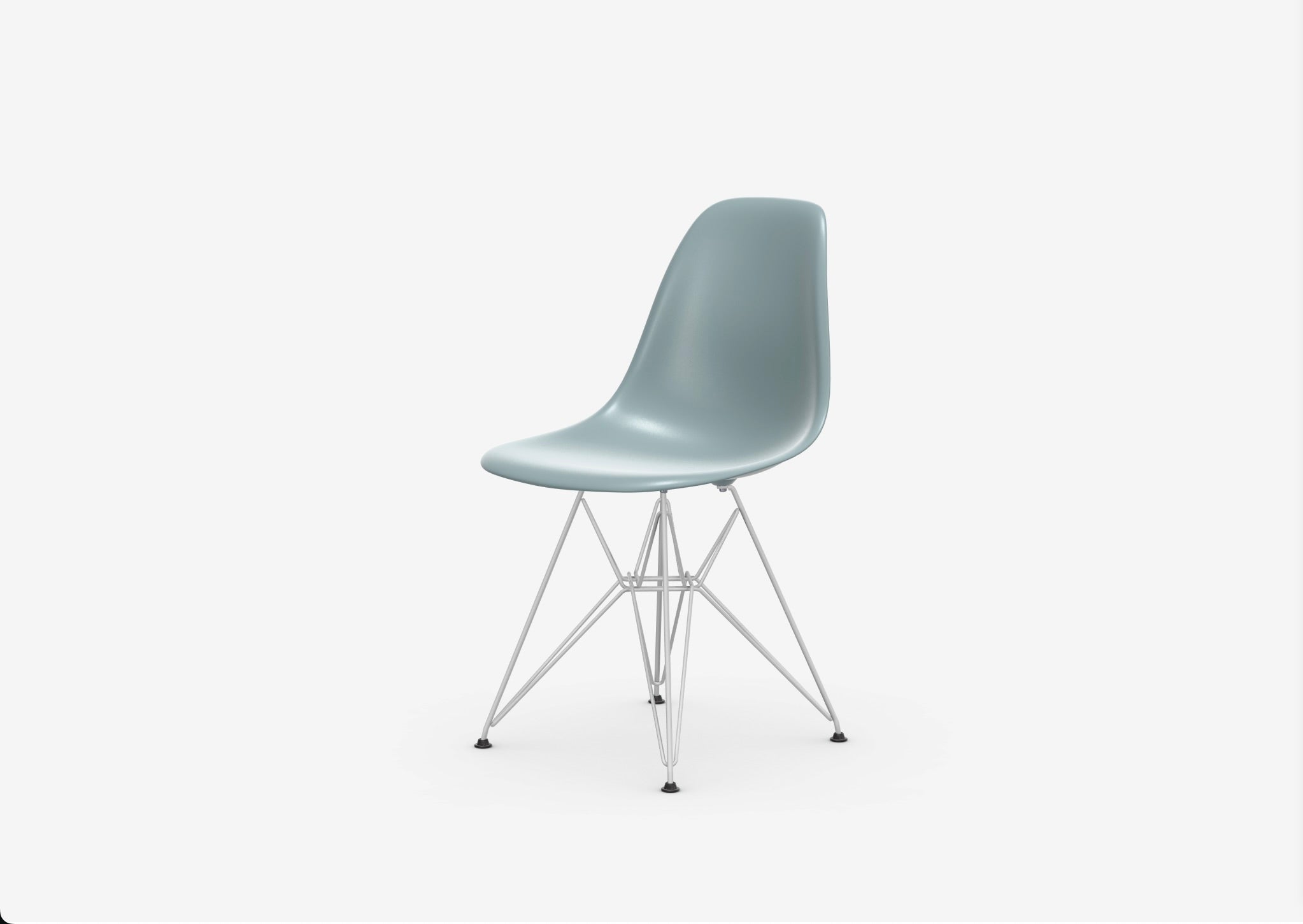 Eames Plastic Side Chair DSR