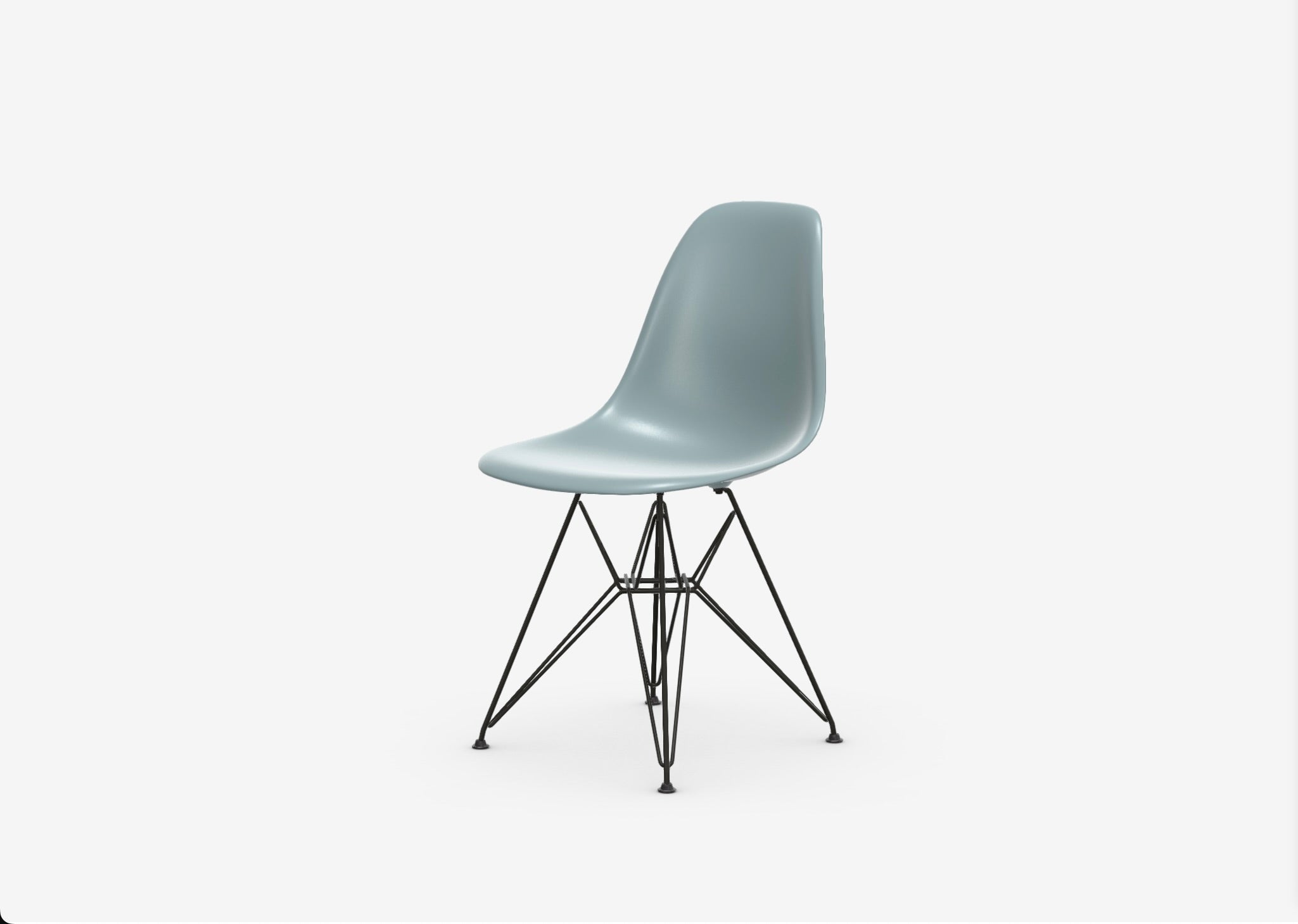Eames Plastic Side Chair DSR