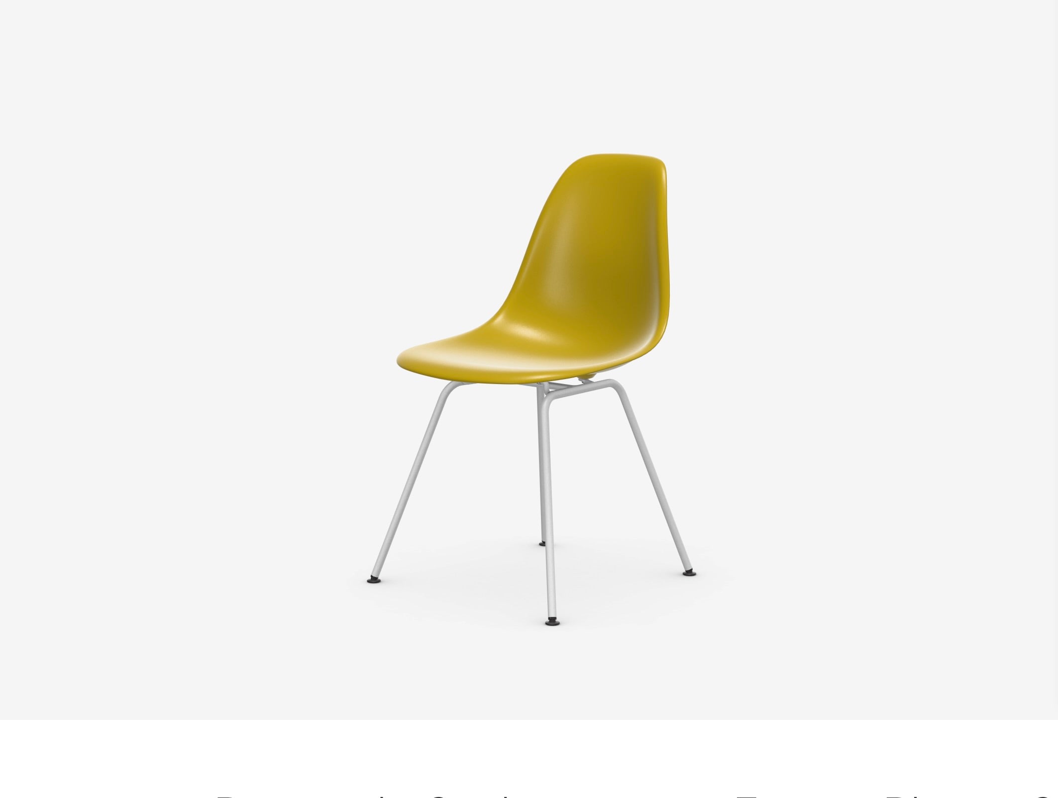 Eames Plastic Side Chair RE DSX