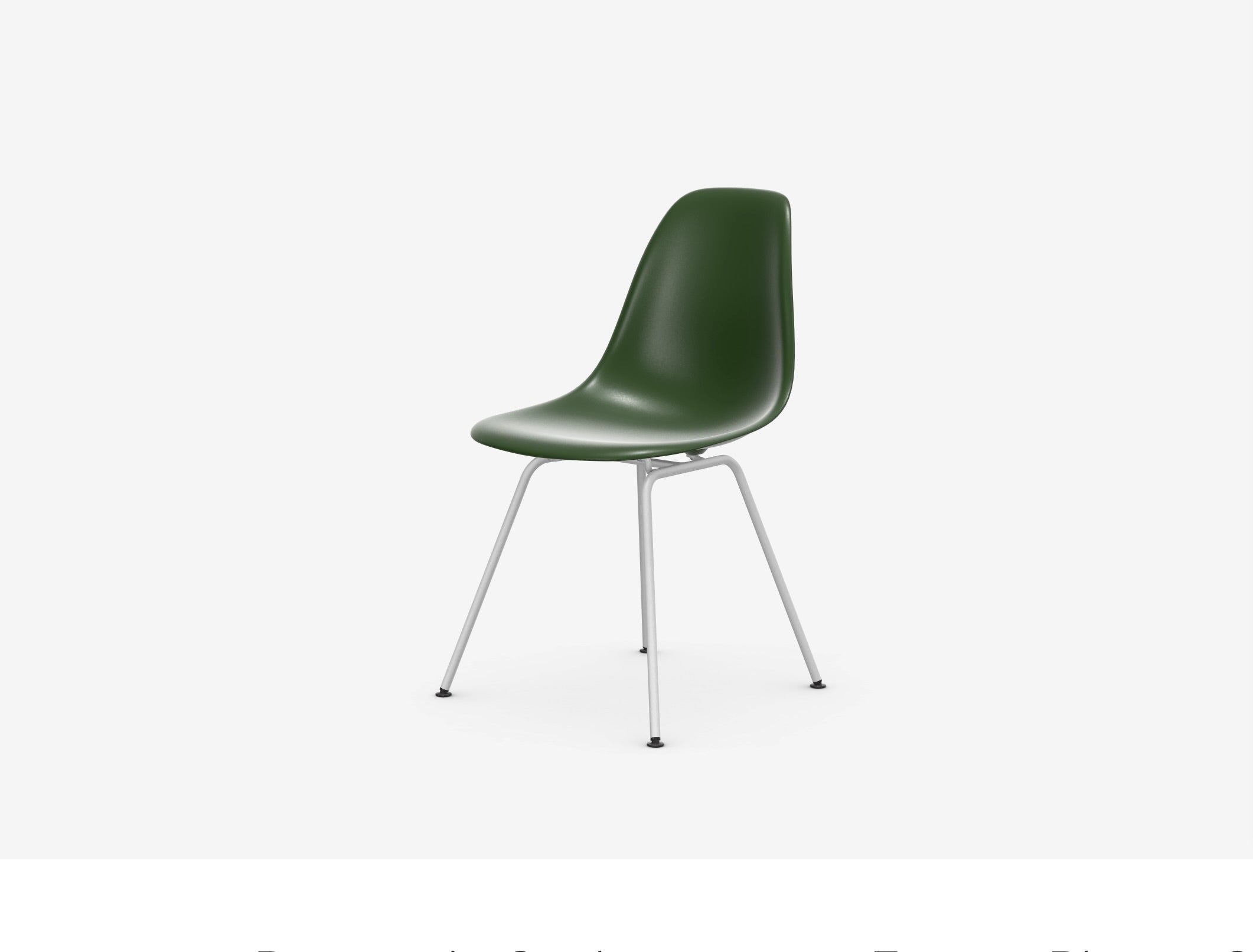 Eames Plastic Side Chair RE DSX